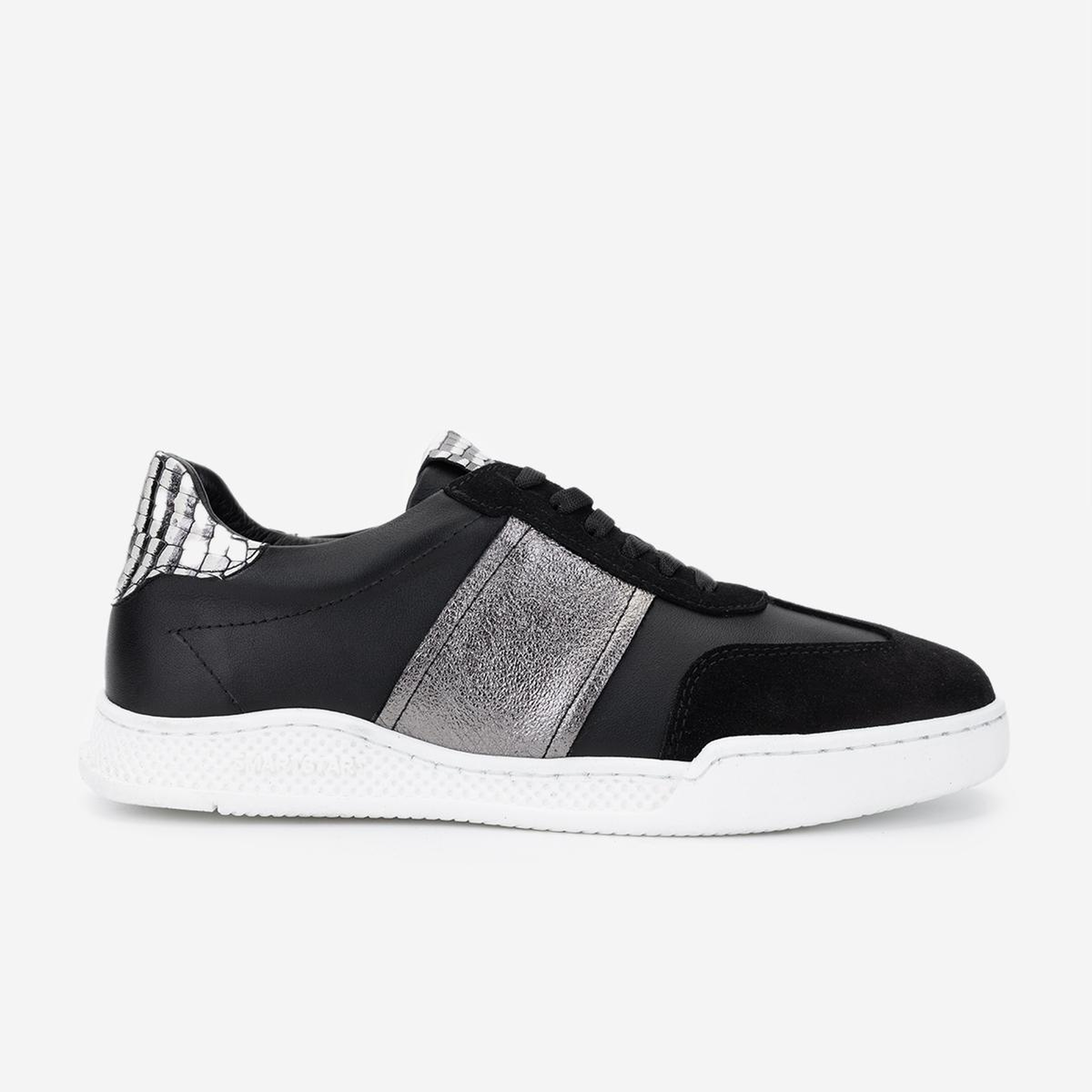 Valmenti Kadın Hakiki Deri Siyah Sneakers & Spor Ayakkabı