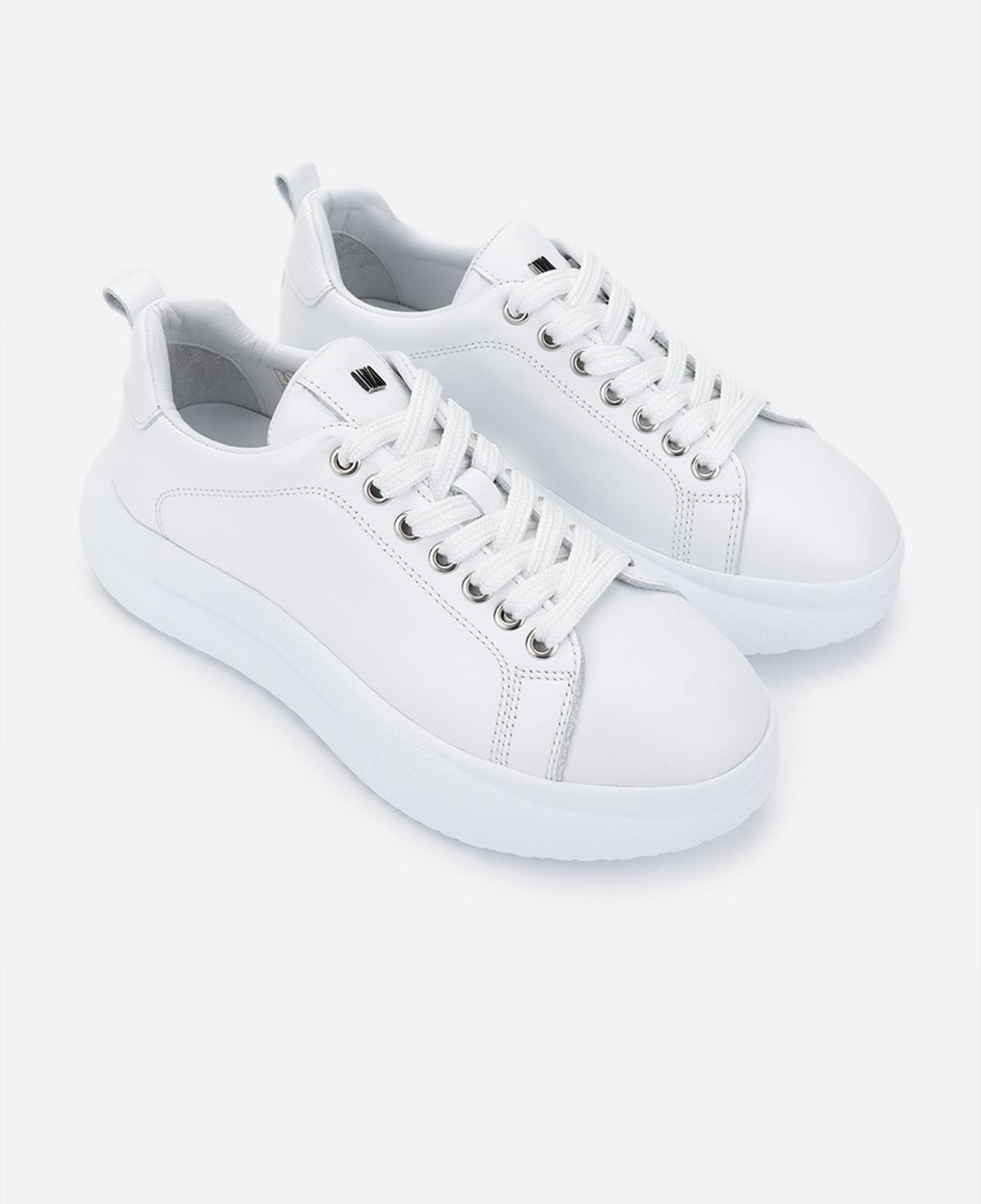 Valmenti Kadın Hakiki Deri Beyaz Sneakers & Spor Ayakkabı