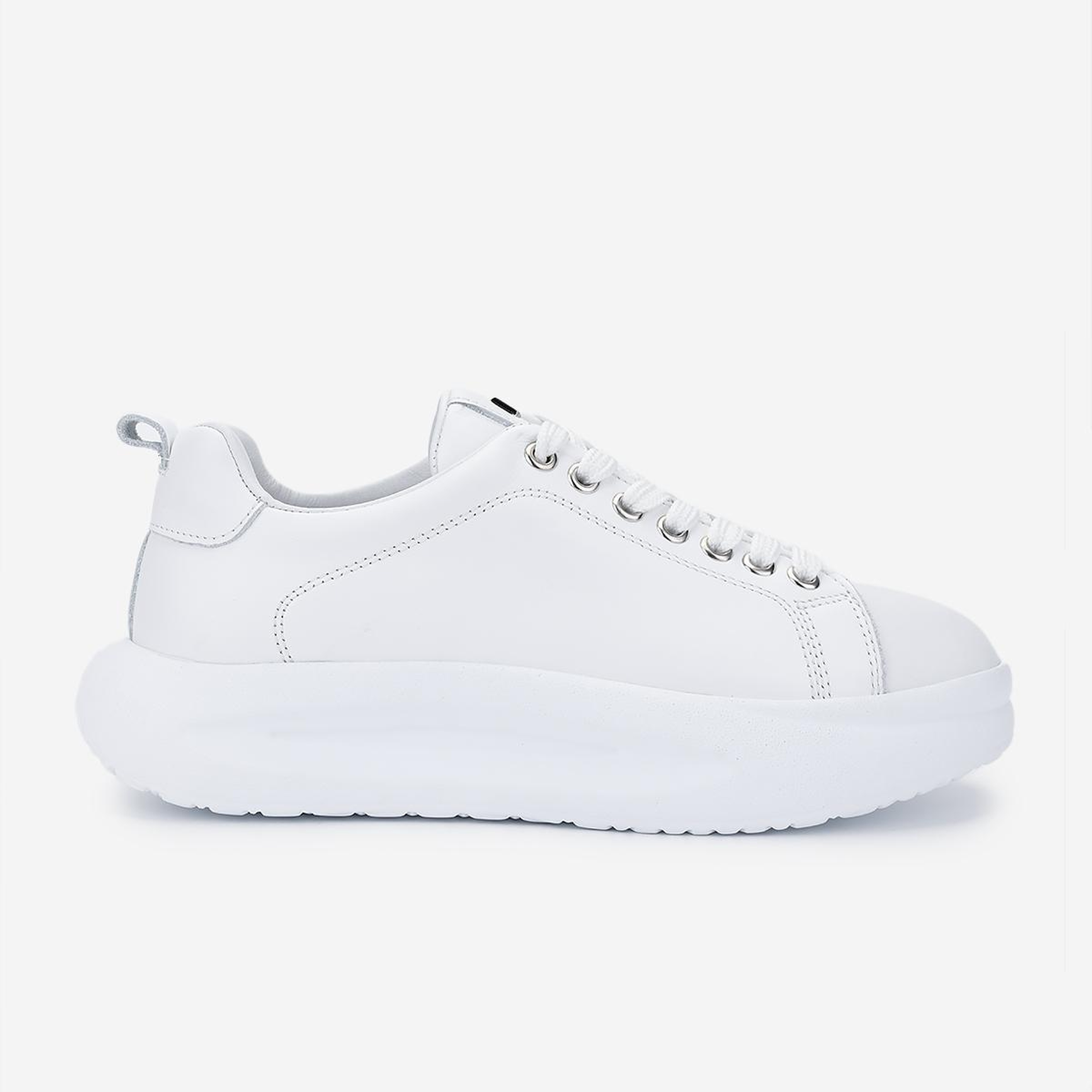 Valmenti Kadın Hakiki Deri Beyaz Sneakers & Spor Ayakkabı