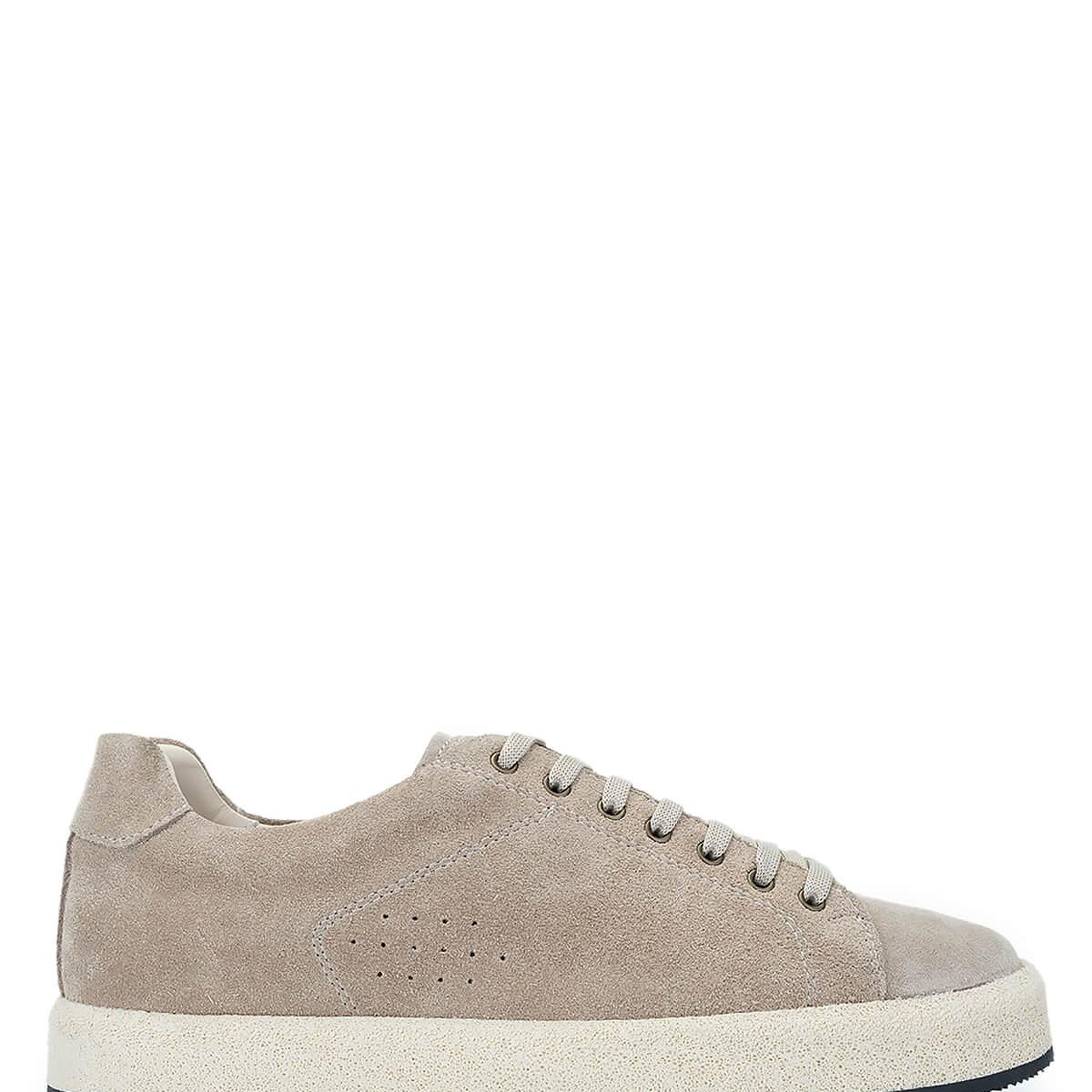 Tamer Tanca Erkek Hakiki Deri Bej Süet Sneakers & Spor Ayakkabı