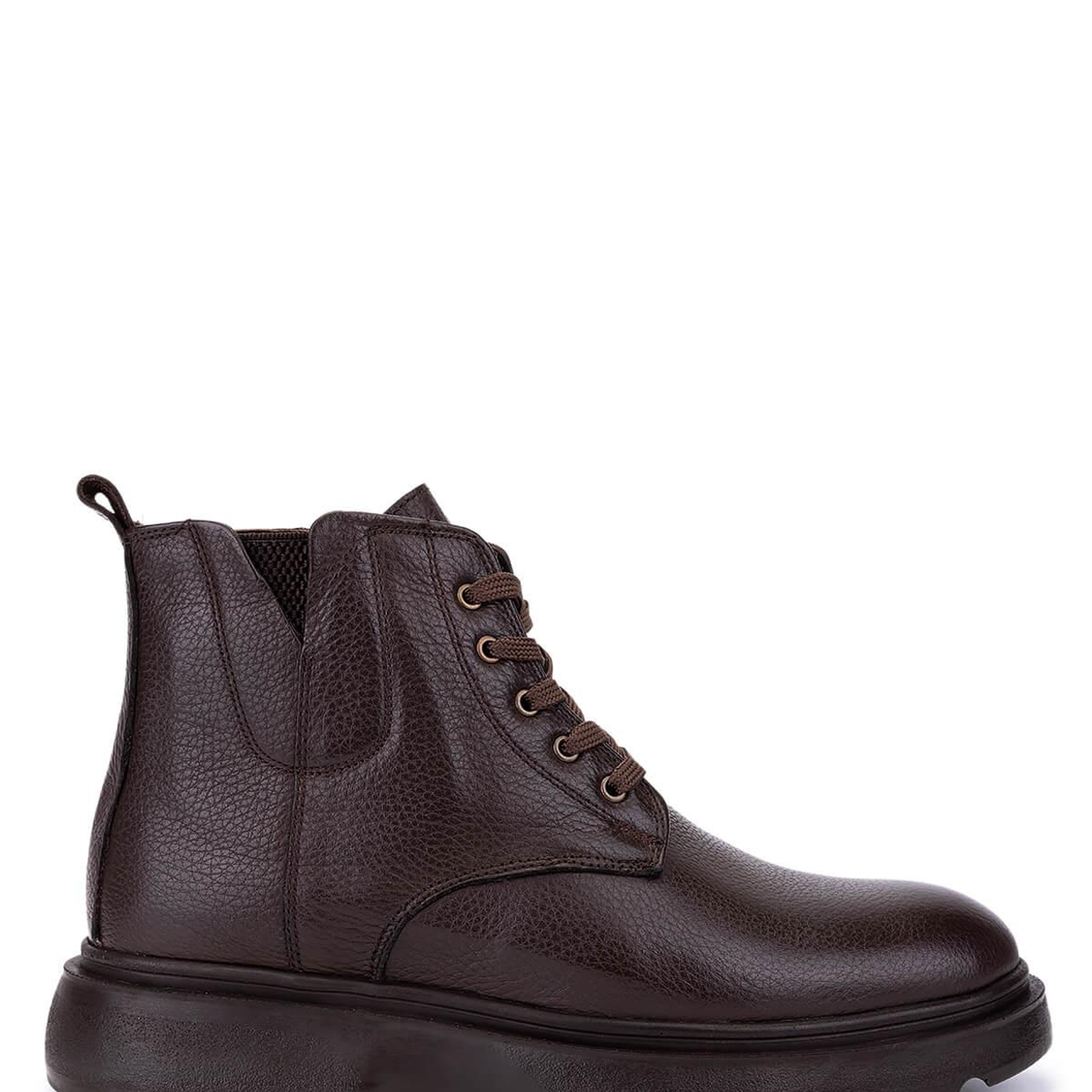 Tamer Tanca Erkek Hakiki Deri Kahverengi Casual Bot