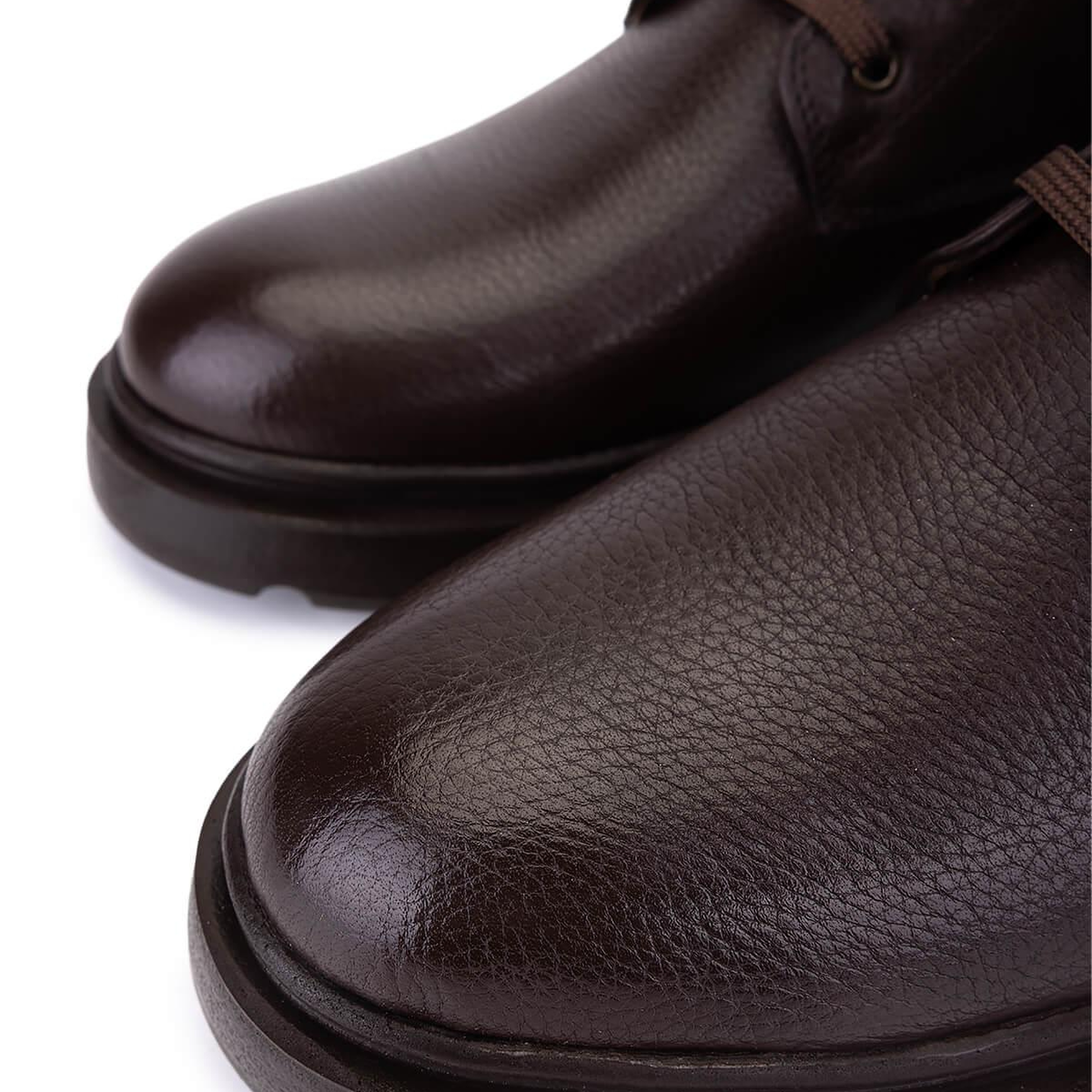 Tamer Tanca Erkek Hakiki Deri Kahverengi Casual Bot