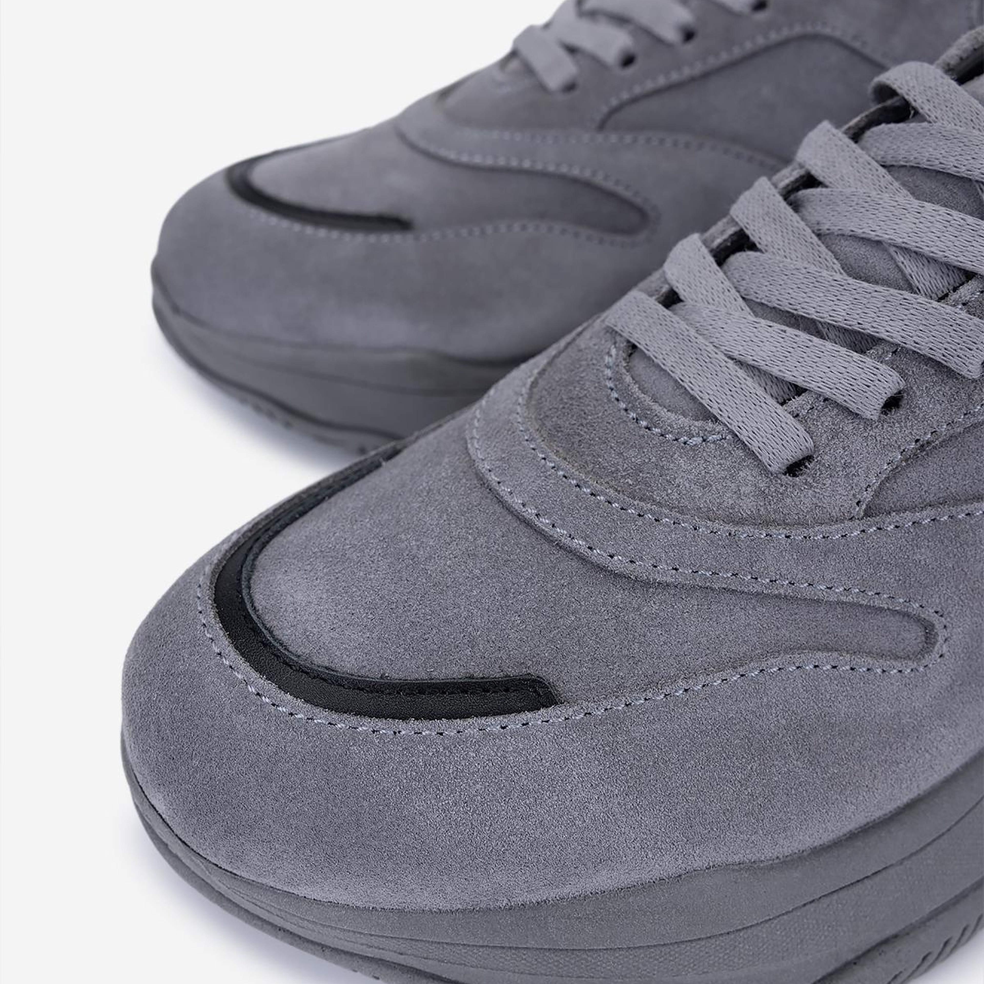 Valmenti Kadın Hakiki Deri Gri Sneakers & Spor Ayakkabı