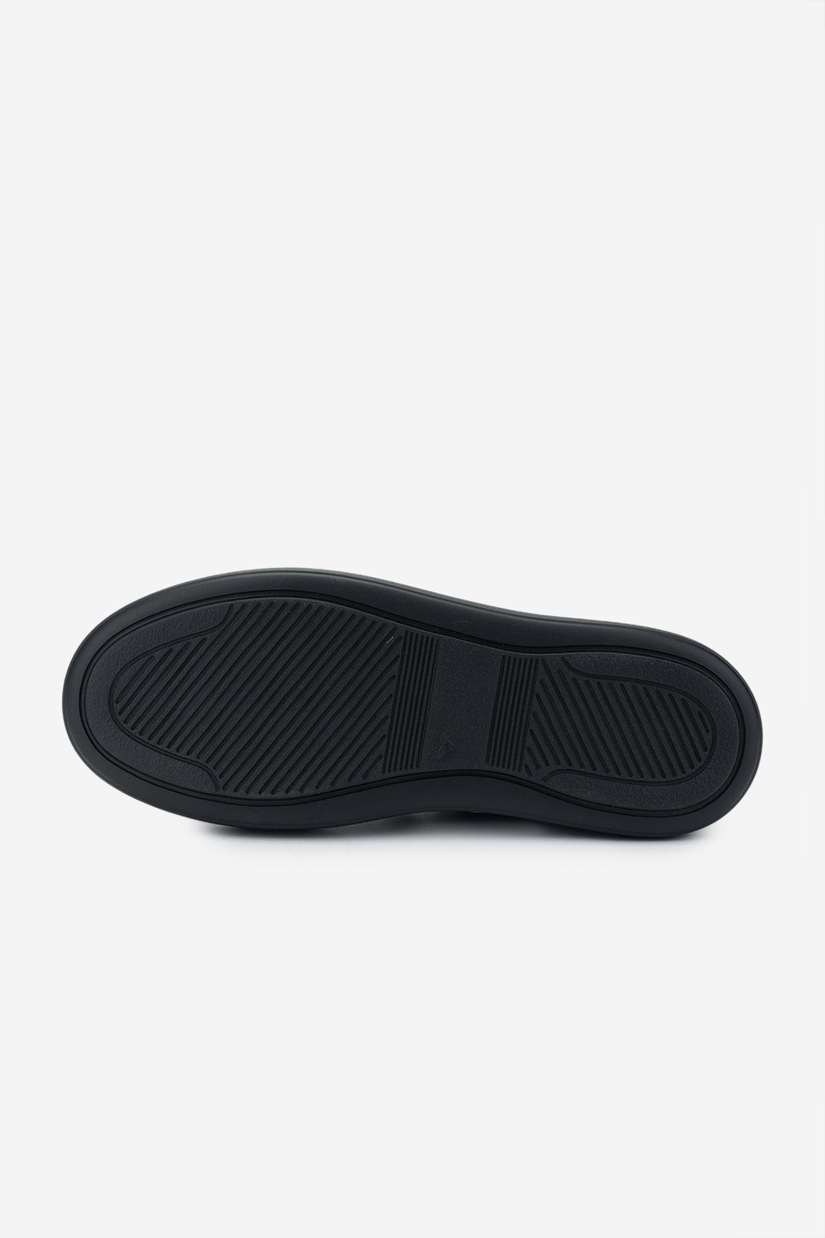 Valmenti Kadın Hakiki Deri Siyah Sneakers & Spor Ayakkabı