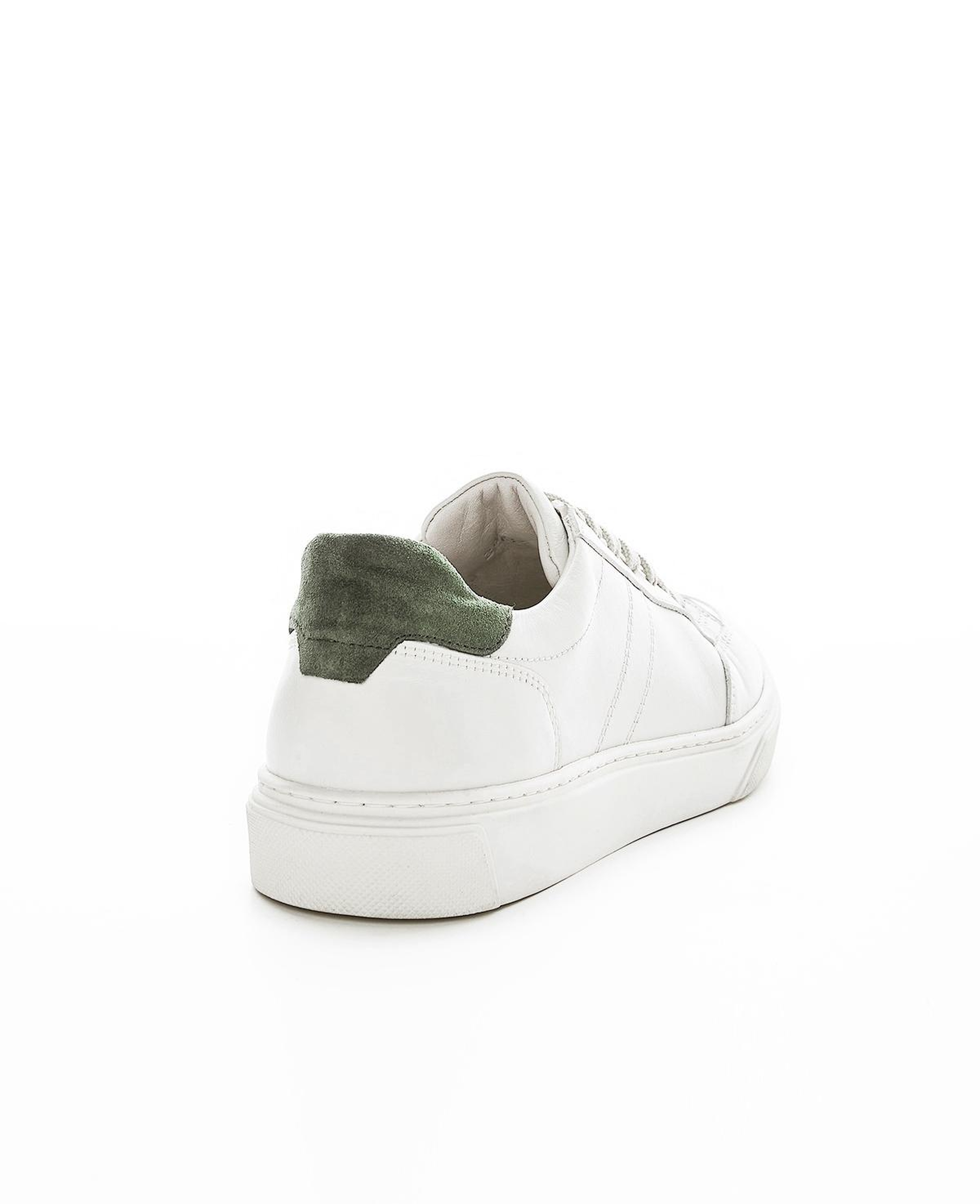 Valmenti Kadın Hakiki Deri Beyaz/Yeşil Sneakers & Spor Ayakkabı