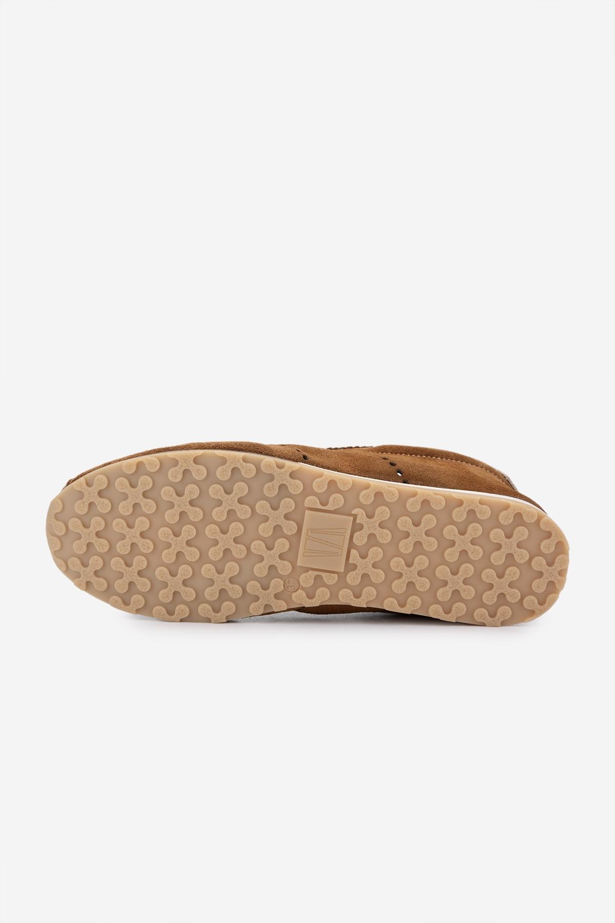 Valmenti Kadın Hakiki Deri Tütün Süet Sneakers & Spor Ayakkabı