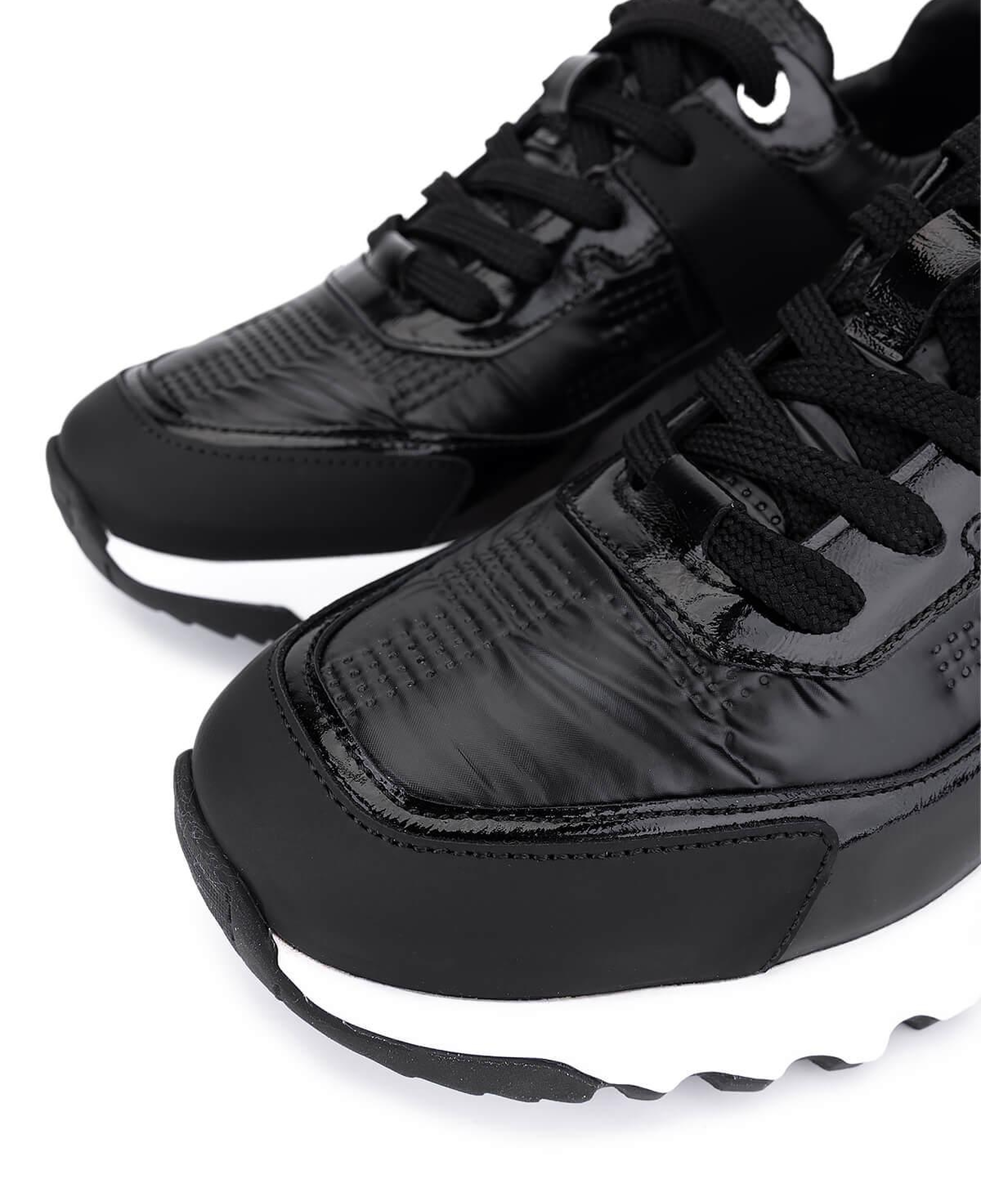 Tamer Tanca Erkek Hakiki Deri Siyah Sneakers & Spor Ayakkabı