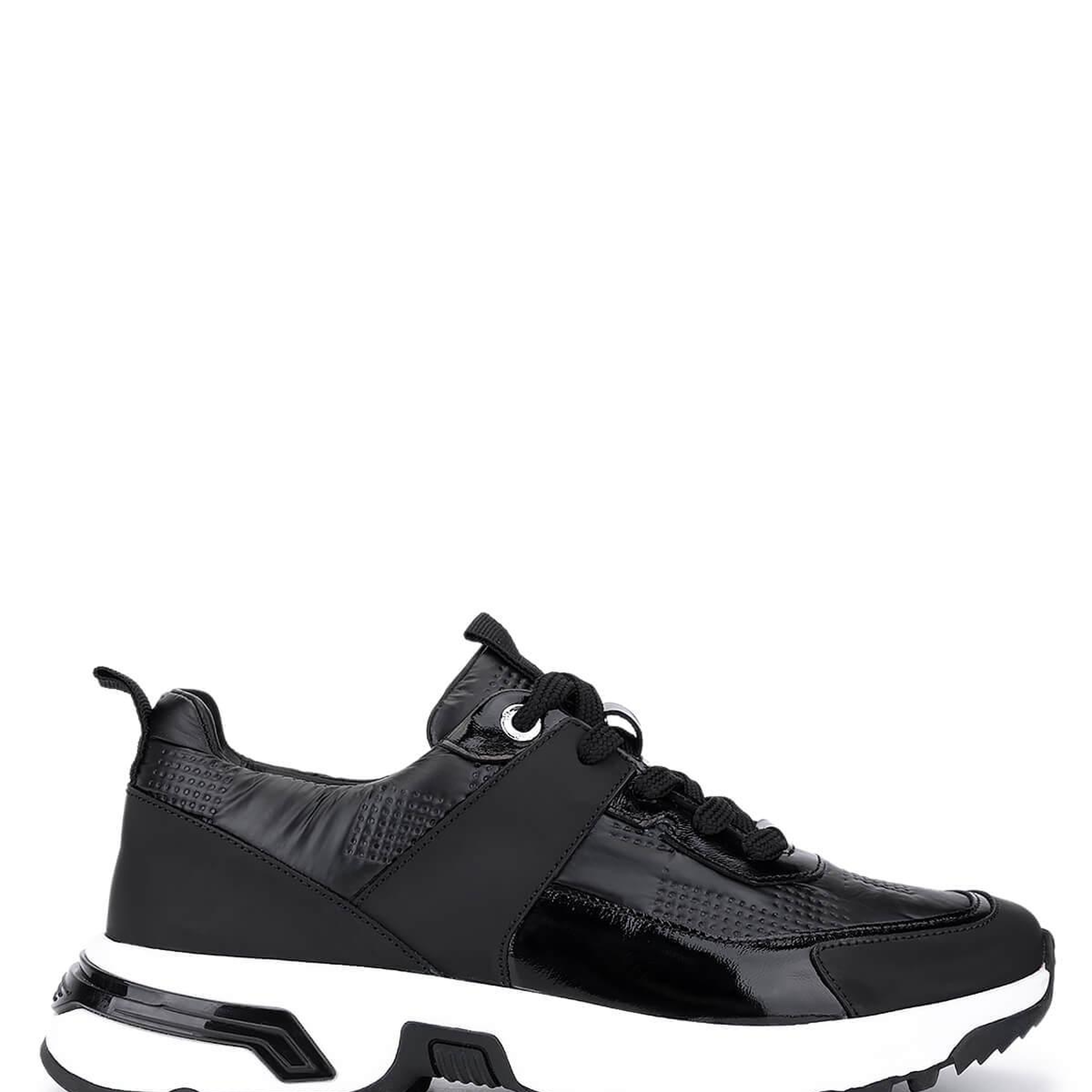 Tamer Tanca Erkek Hakiki Deri Siyah Sneakers & Spor Ayakkabı