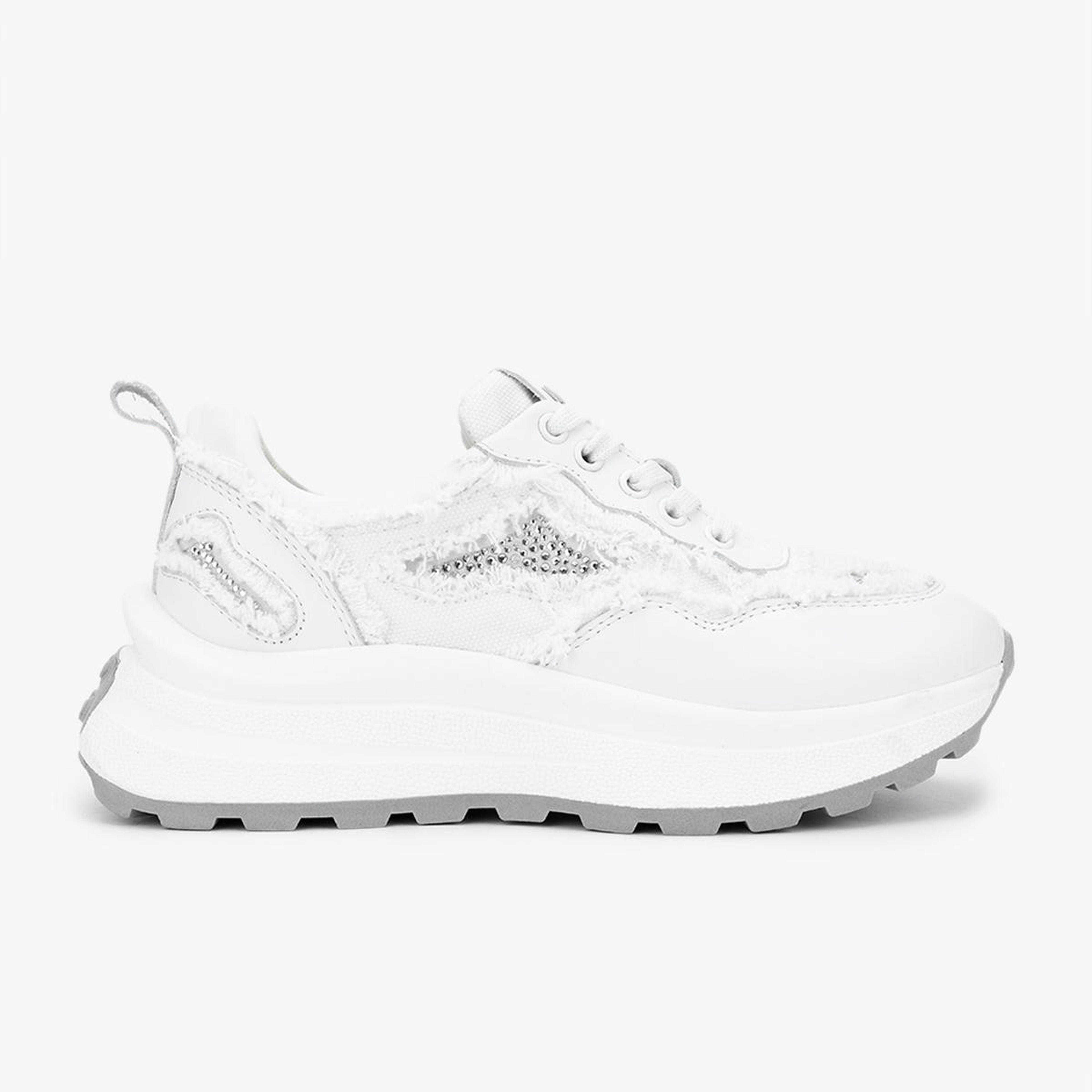 Valmenti Kadın Hakiki Deri Beyaz Sneakers & Spor Ayakkabı