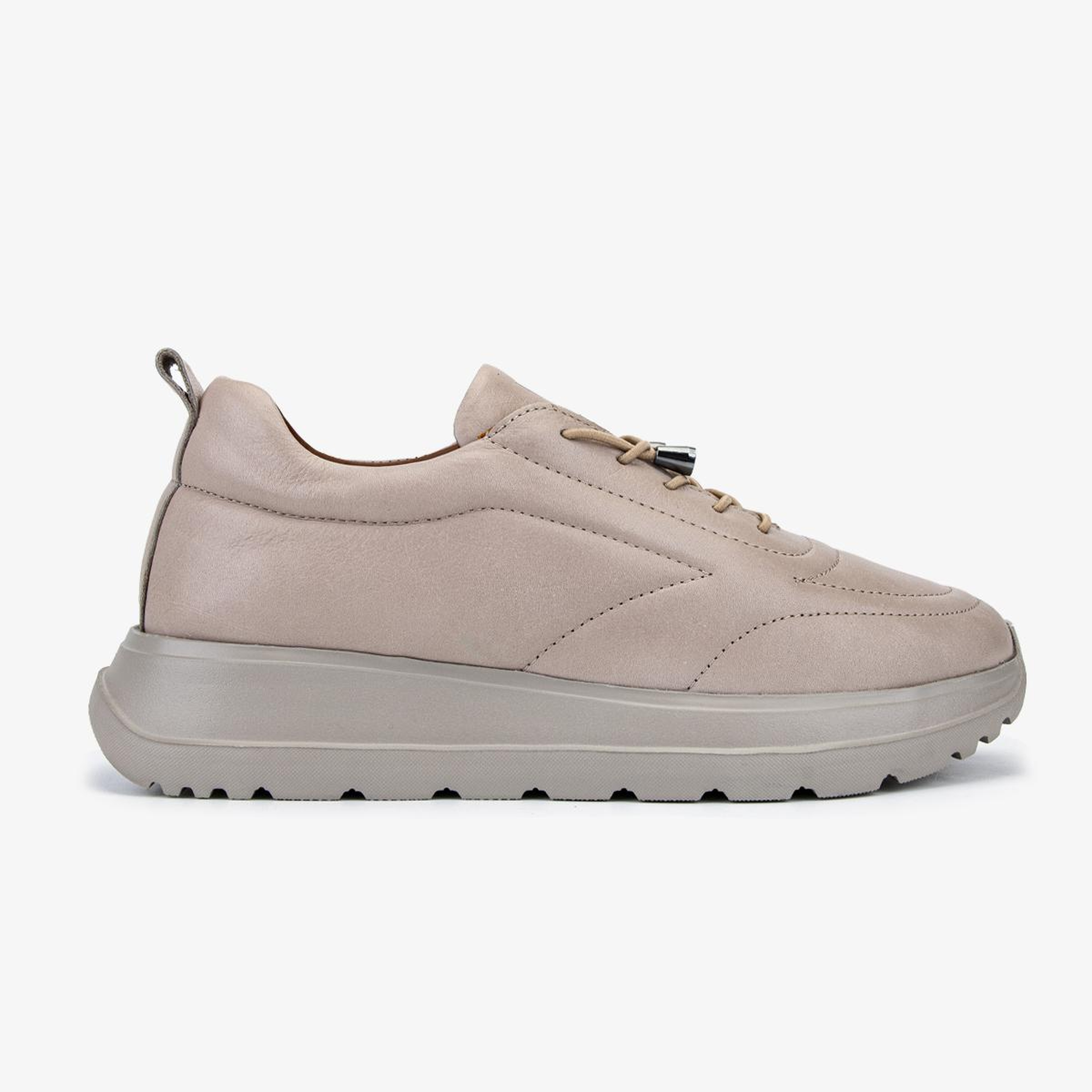 Valmenti Kadın Hakiki Deri Vizon Sneakers & Spor Ayakkabı