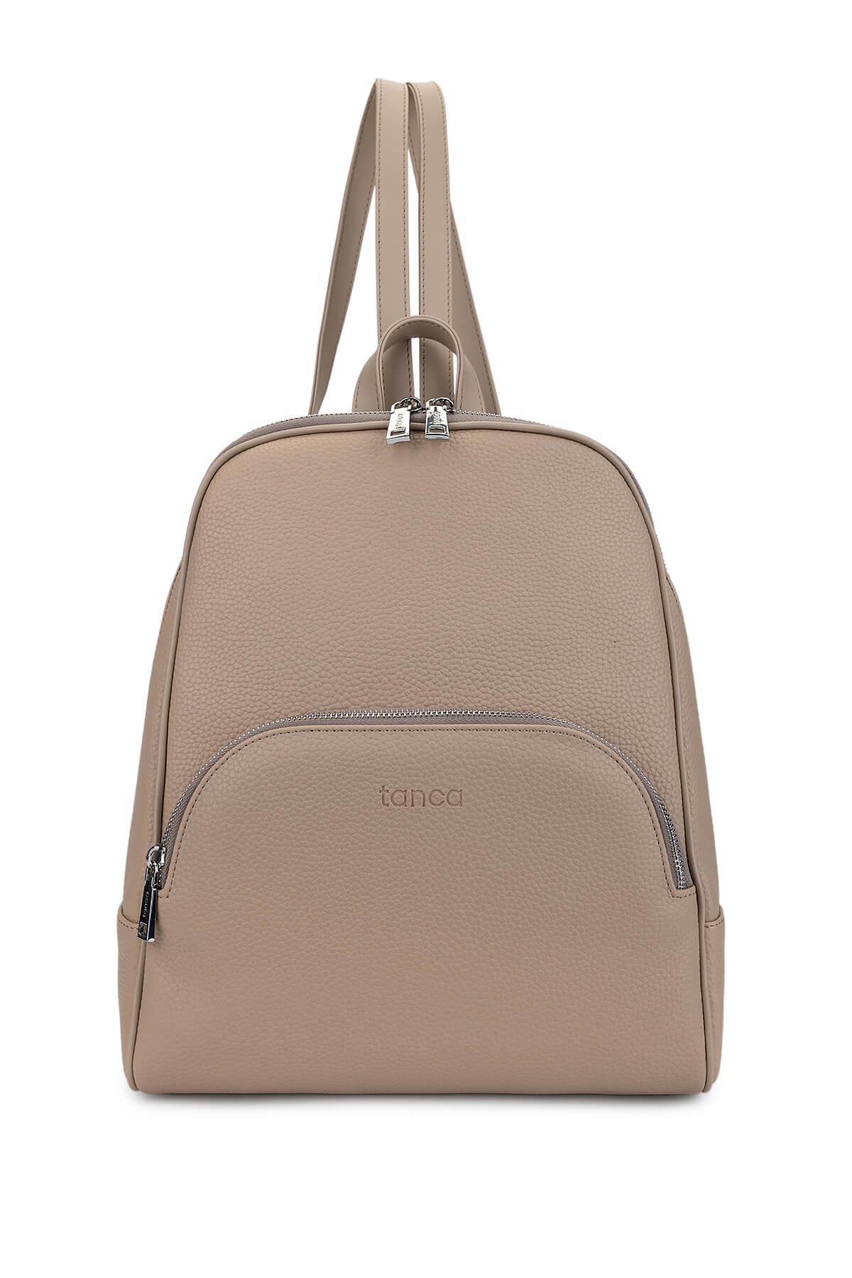 Tamer Tanca Kadın Vegan Vizon Floter Sırt Çantası