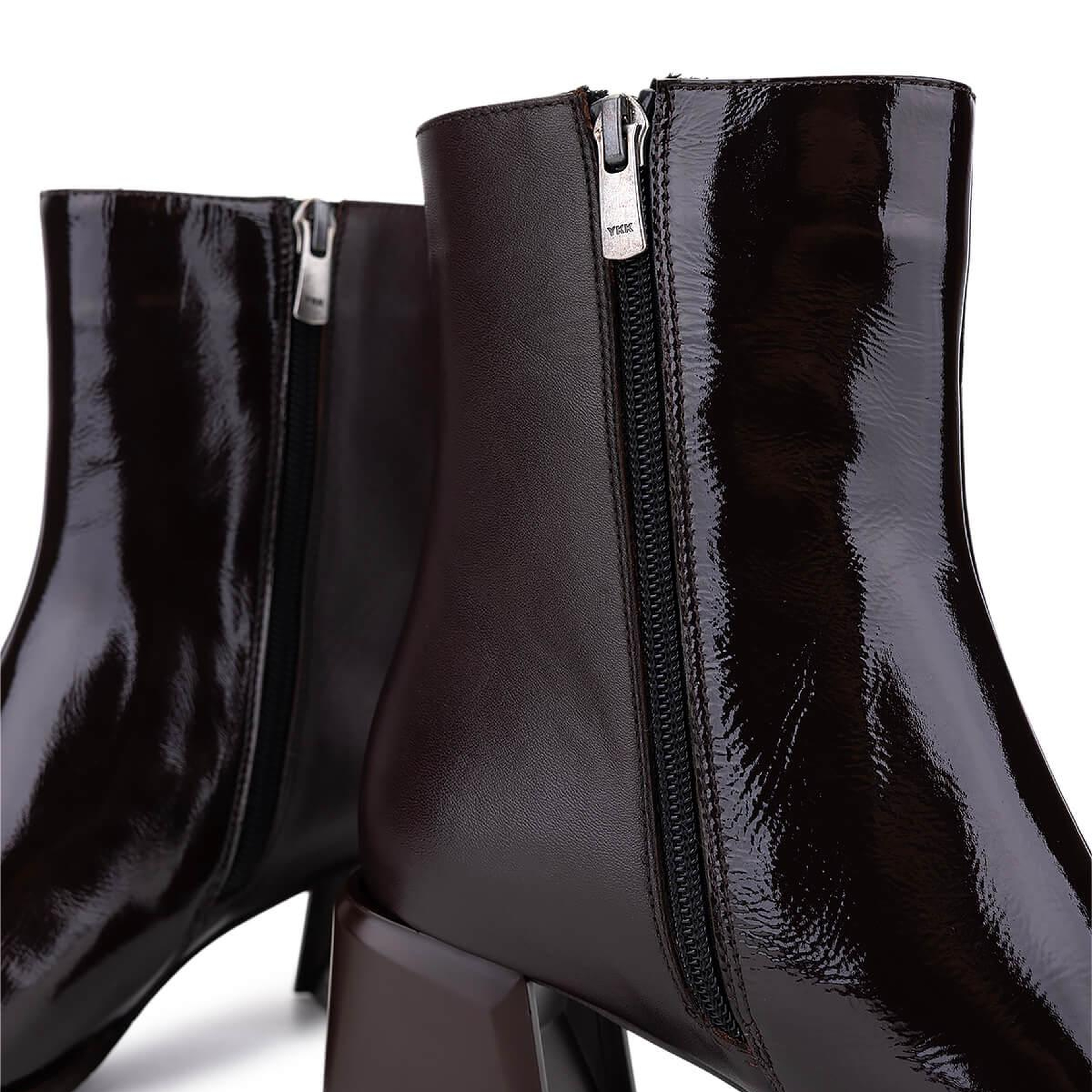 Tamer Tanca Kadın Hakiki Deri Kahverengi Topuklu Bot