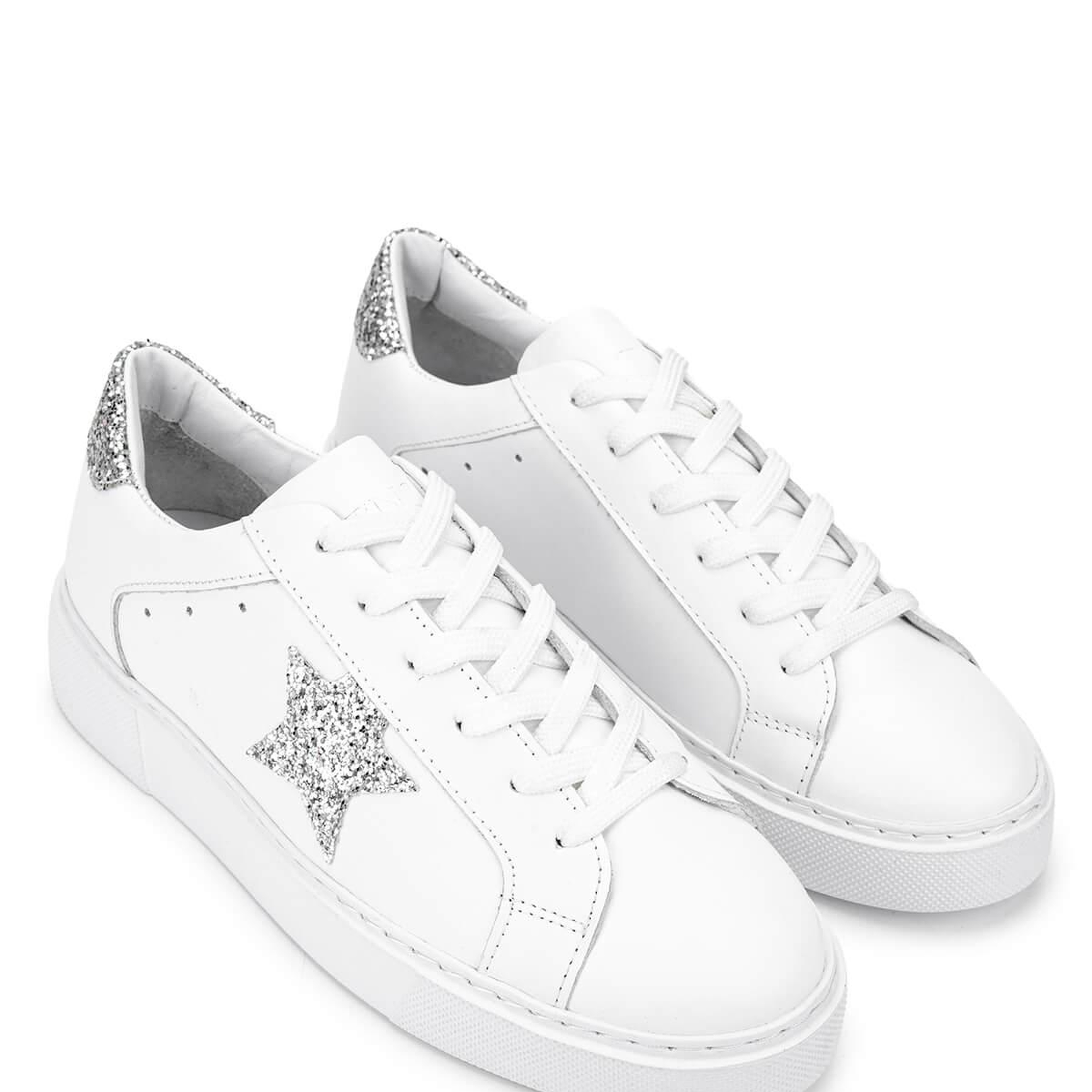 Tamer Tanca Kadın Deri/Tekstil Beyaz Sneakers & Spor Ayakkabı