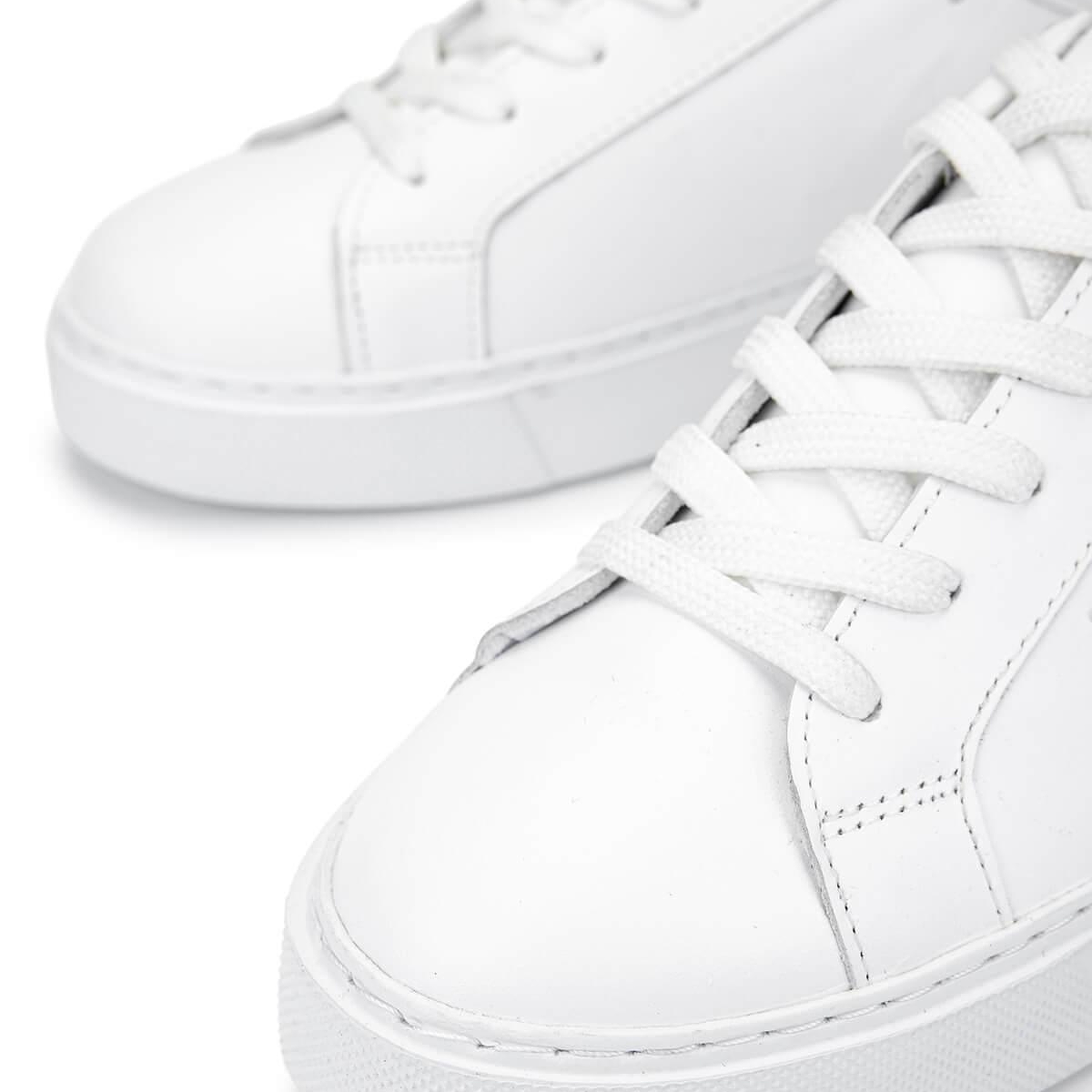 Tamer Tanca Kadın Deri/Tekstil Beyaz Sneakers & Spor Ayakkabı