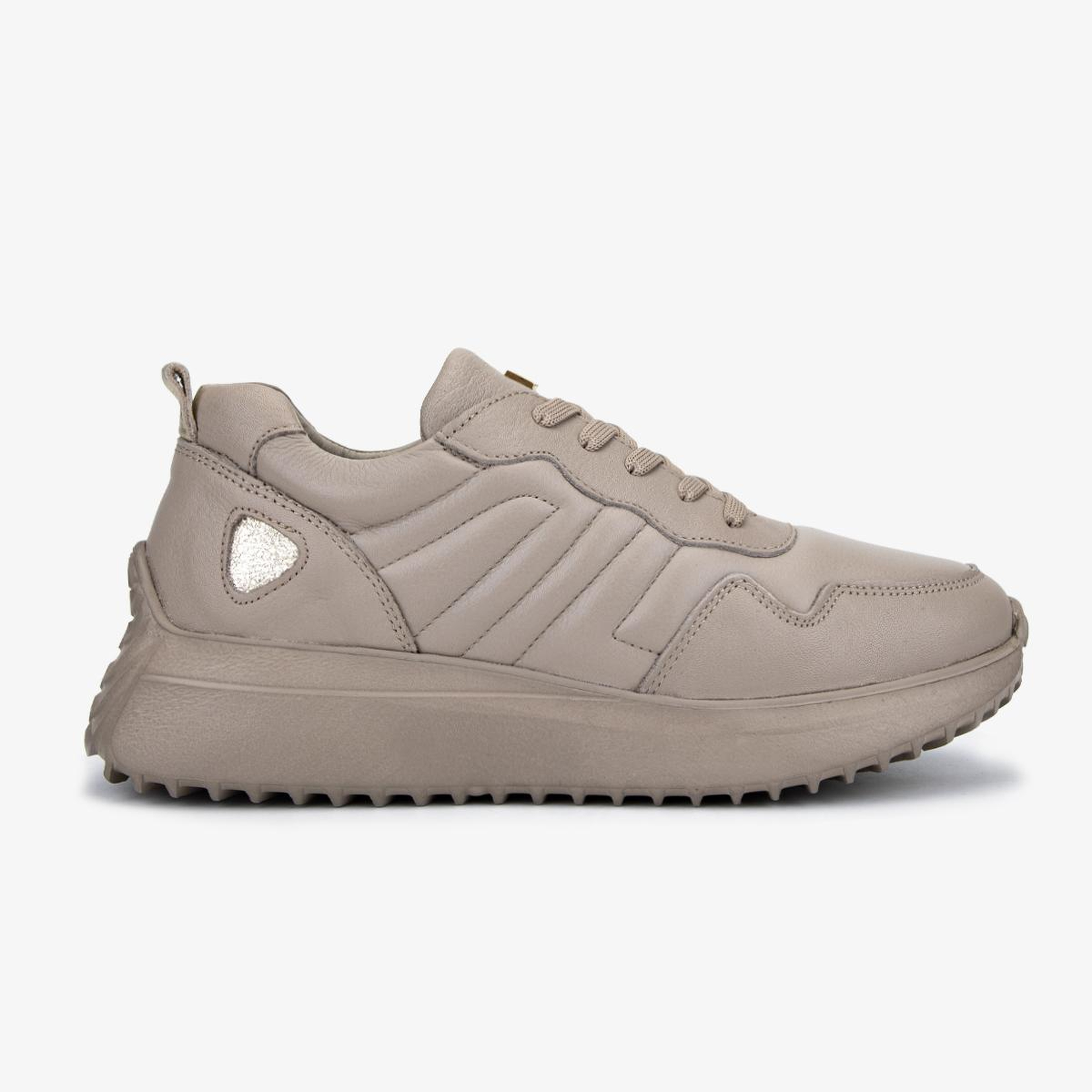 Valmenti Kadın Hakiki Deri Vizon Sneakers & Spor Ayakkabı