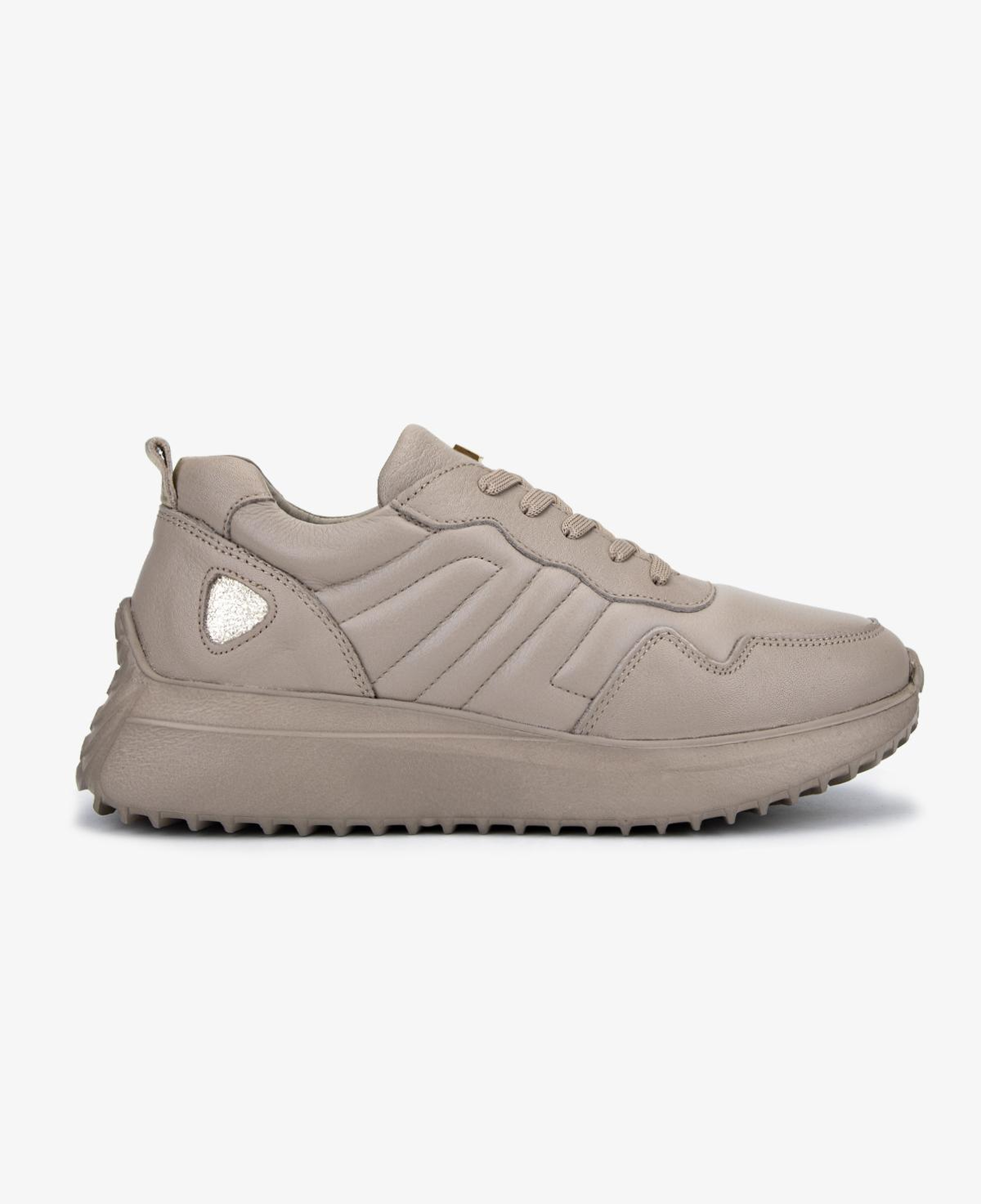 Valmenti Kadın Hakiki Deri Vizon Sneakers & Spor Ayakkabı