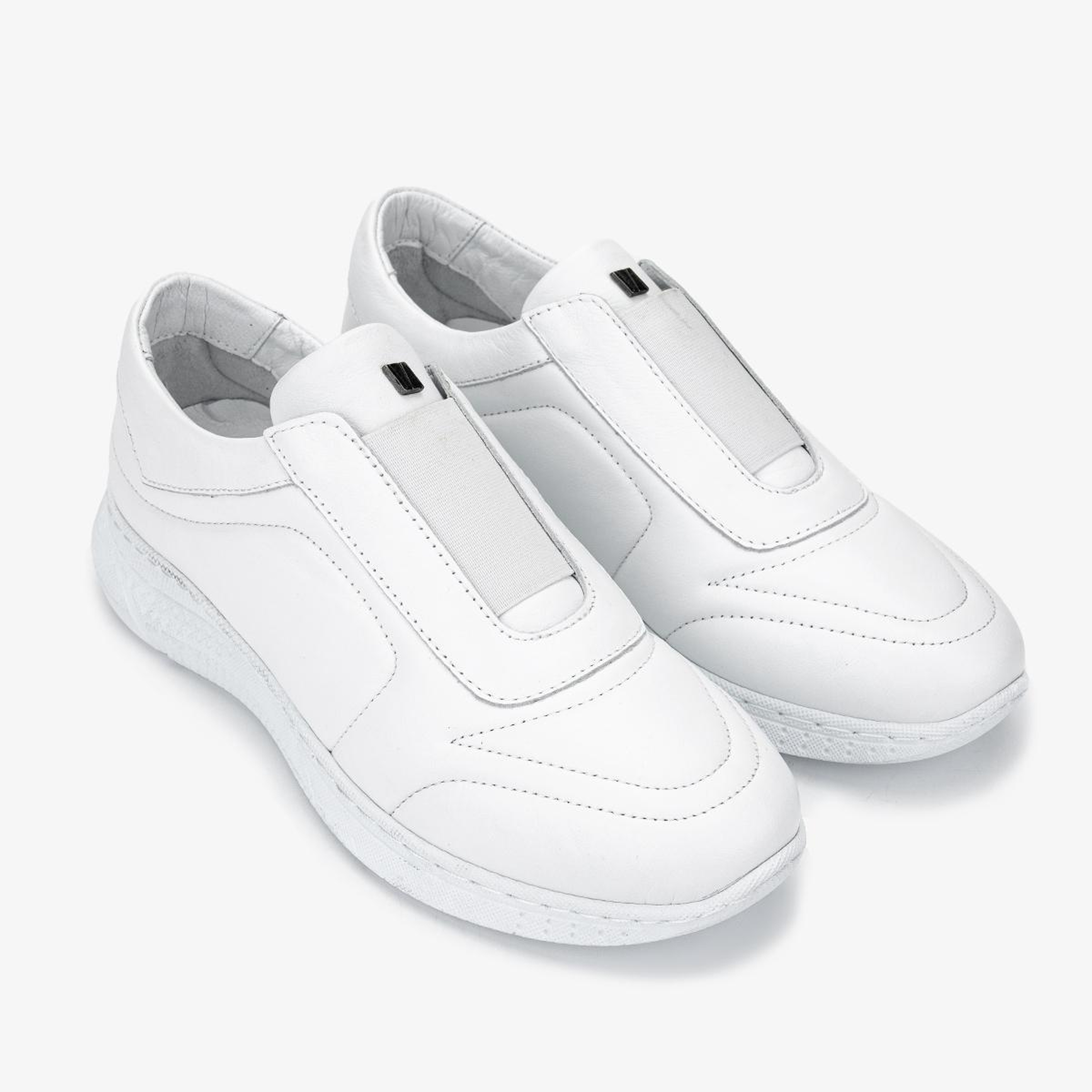 Valmenti Kadın Hakiki Deri Beyaz Sneakers & Spor Ayakkabı