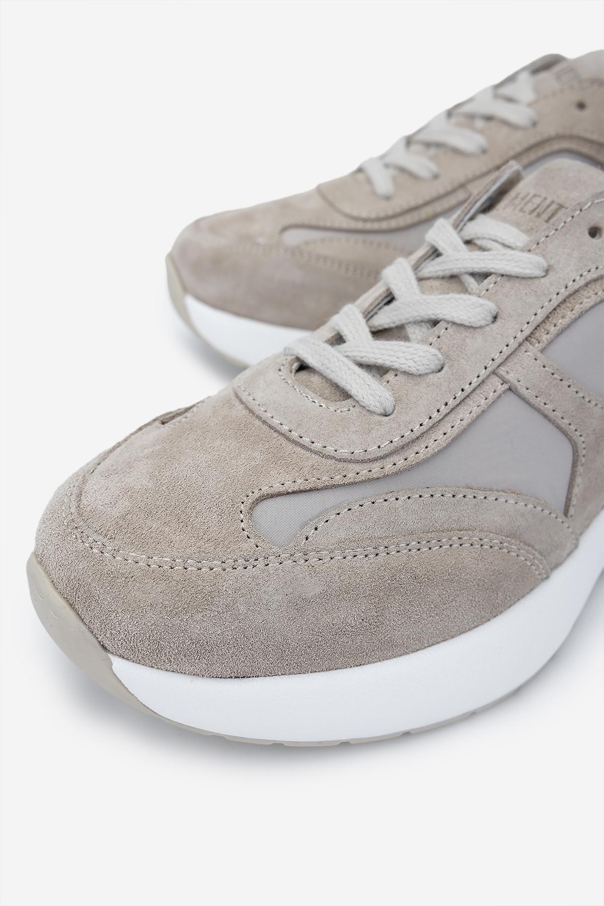 Valmenti Kadın Hakiki Deri Bej Sneakers & Spor Ayakkabı