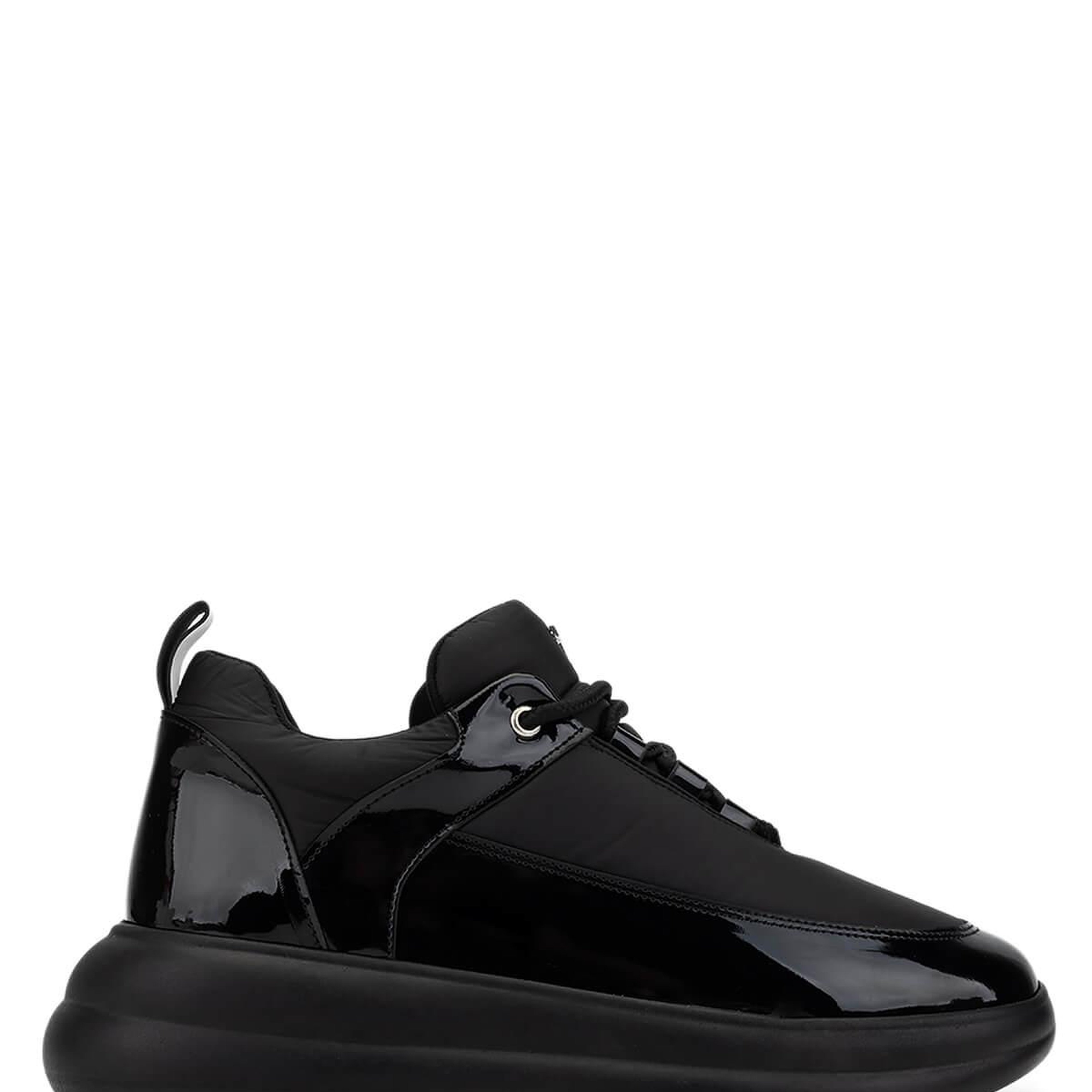 Tamer Tanca Kadın Suni Deri/Tekstil Siyah Sneakers & Spor Ayakkabı