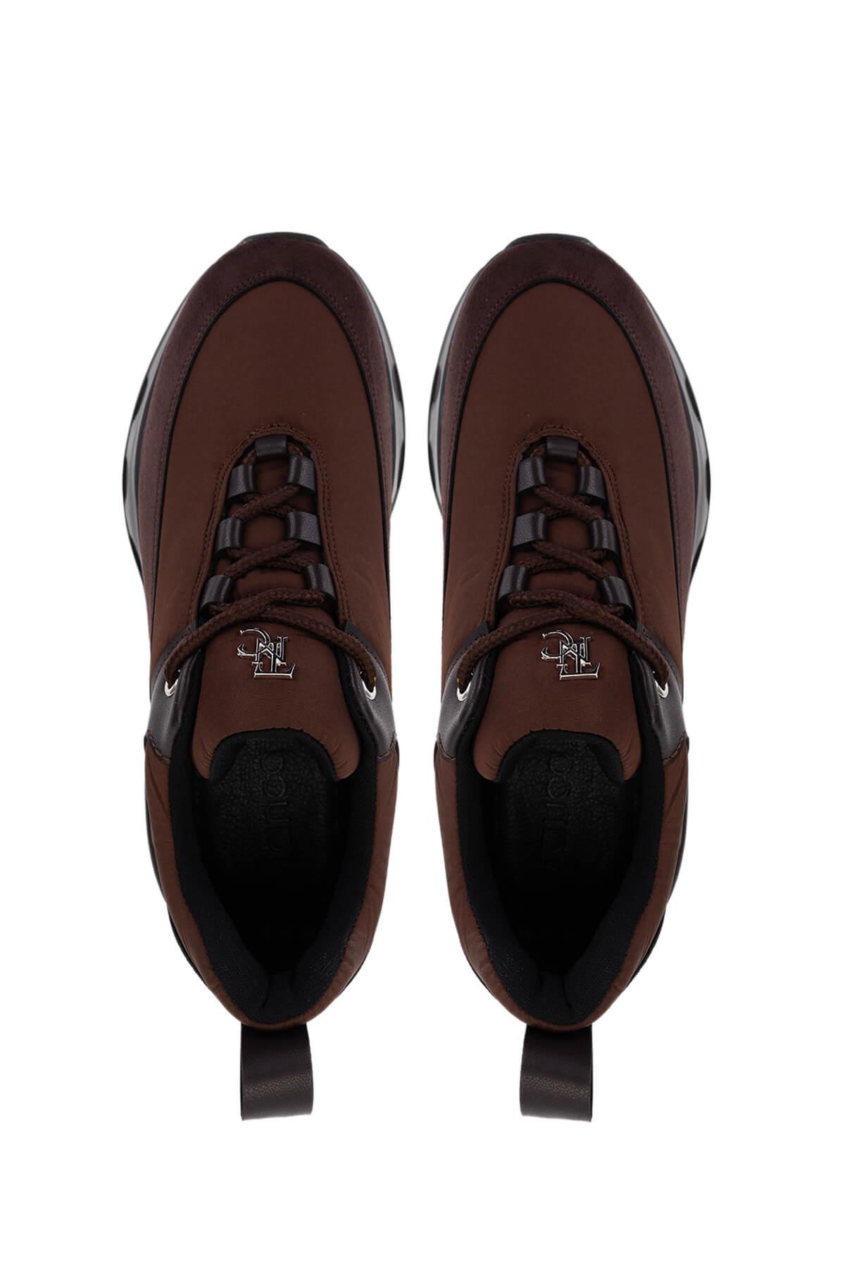 Tamer Tanca Kadın Kahverengi Rugan Sneakers & Spor Ayakkabı