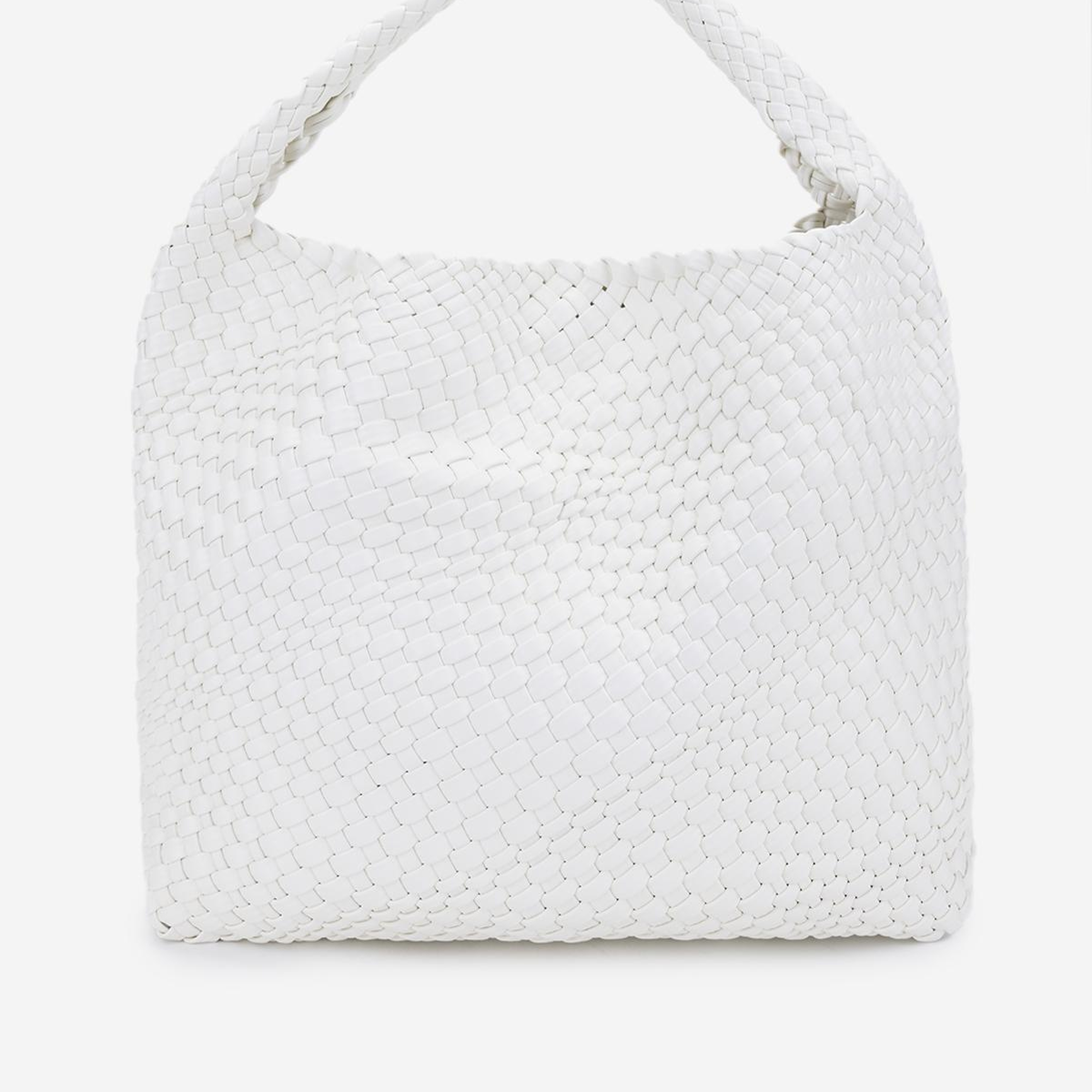 Valmenti Kadın Suni Deri Beyaz Omuz Çanta