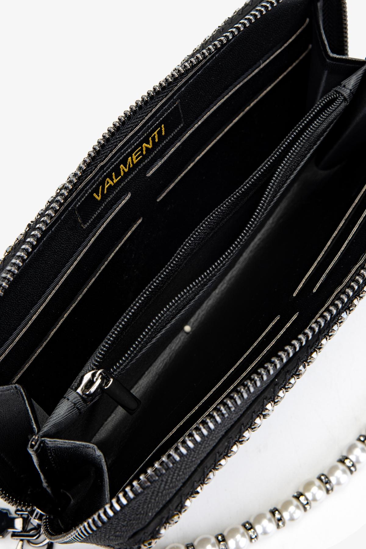 Valmenti Kadın Suni Deri Metalik Omuz Çanta