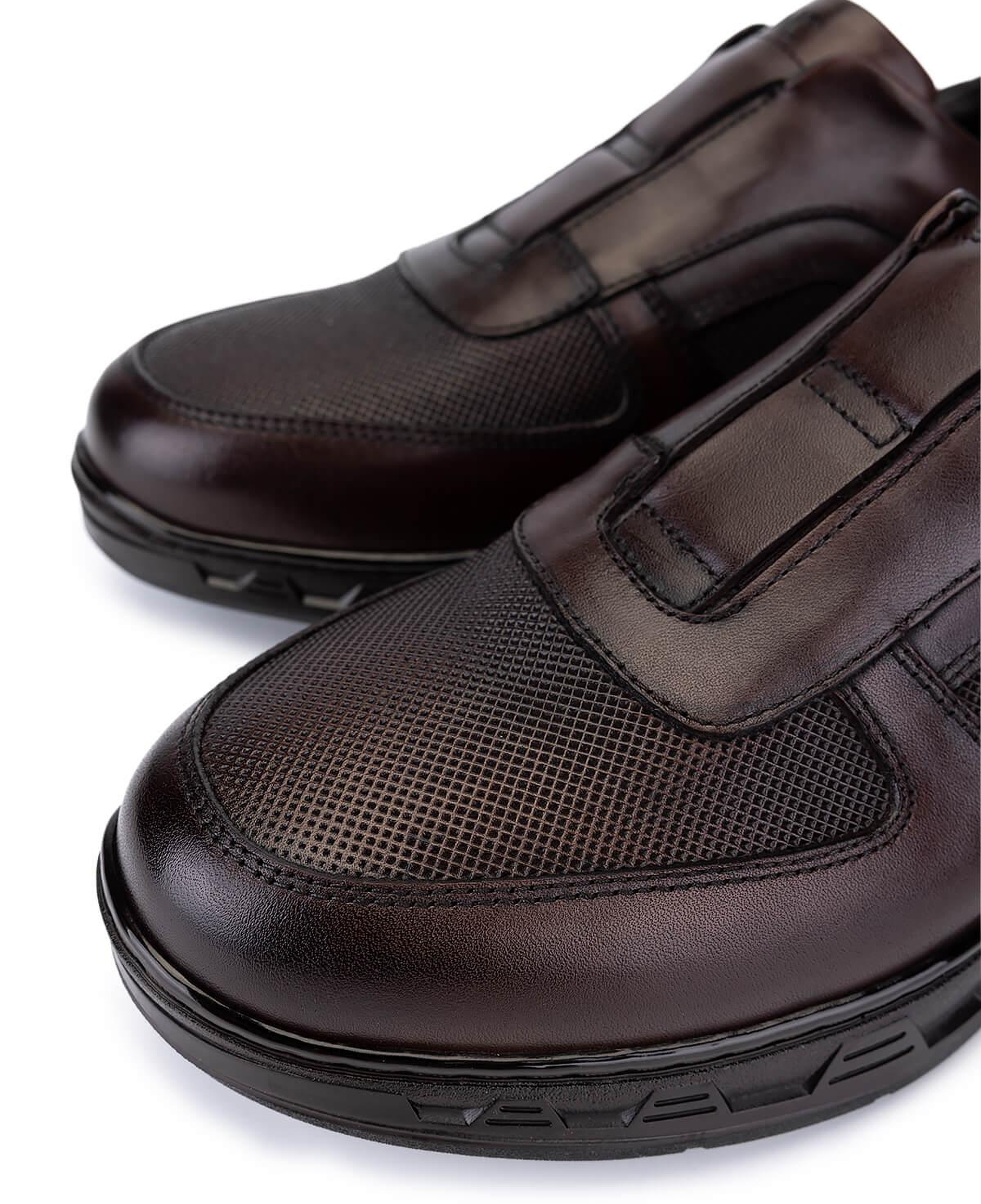 Tamer Tanca Erkek Hakiki Deri Kahverengi Sneakers & Spor Bot