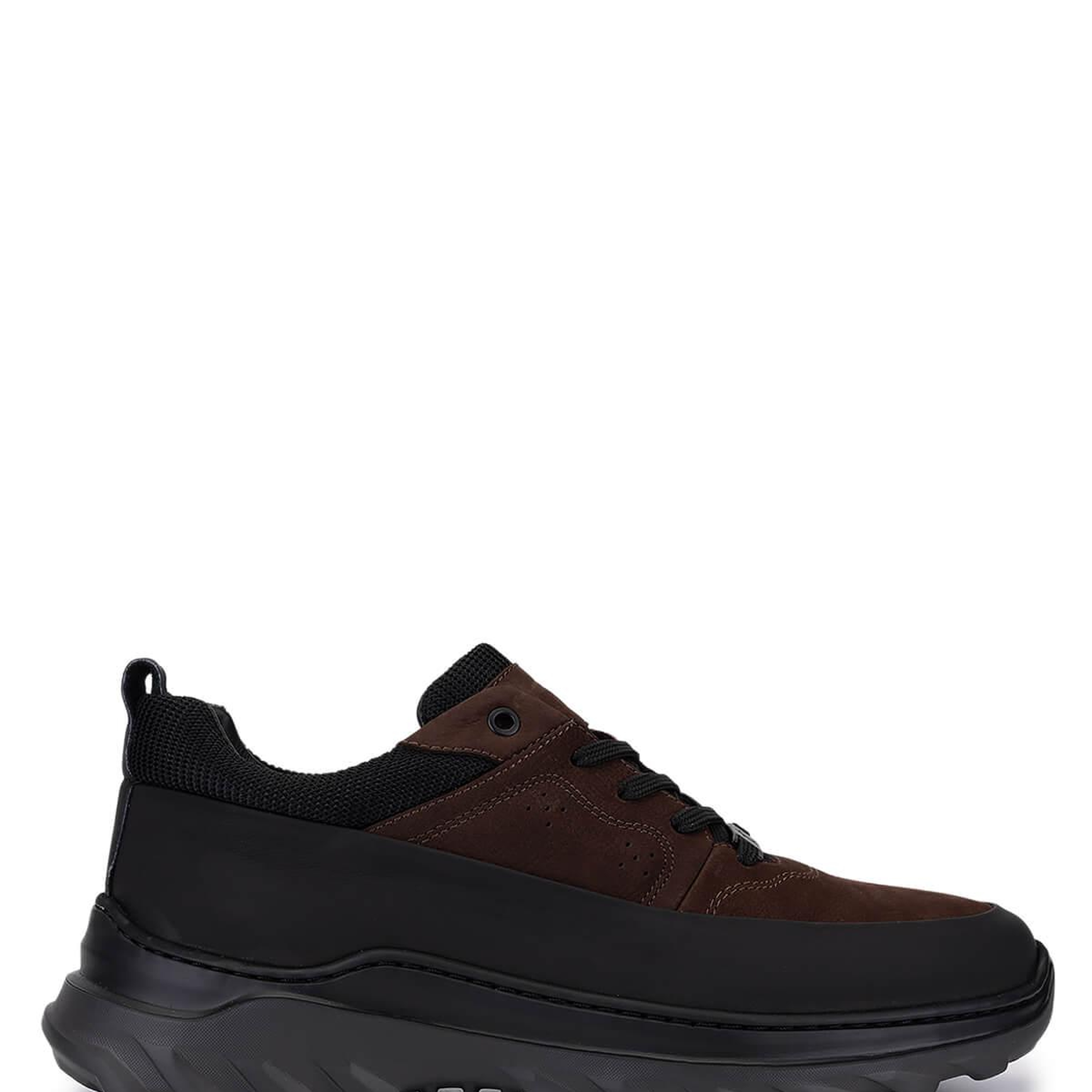 Tamer Tanca Erkek Hakiki Deri Kahverengi Sneakers & Spor Ayakkabı