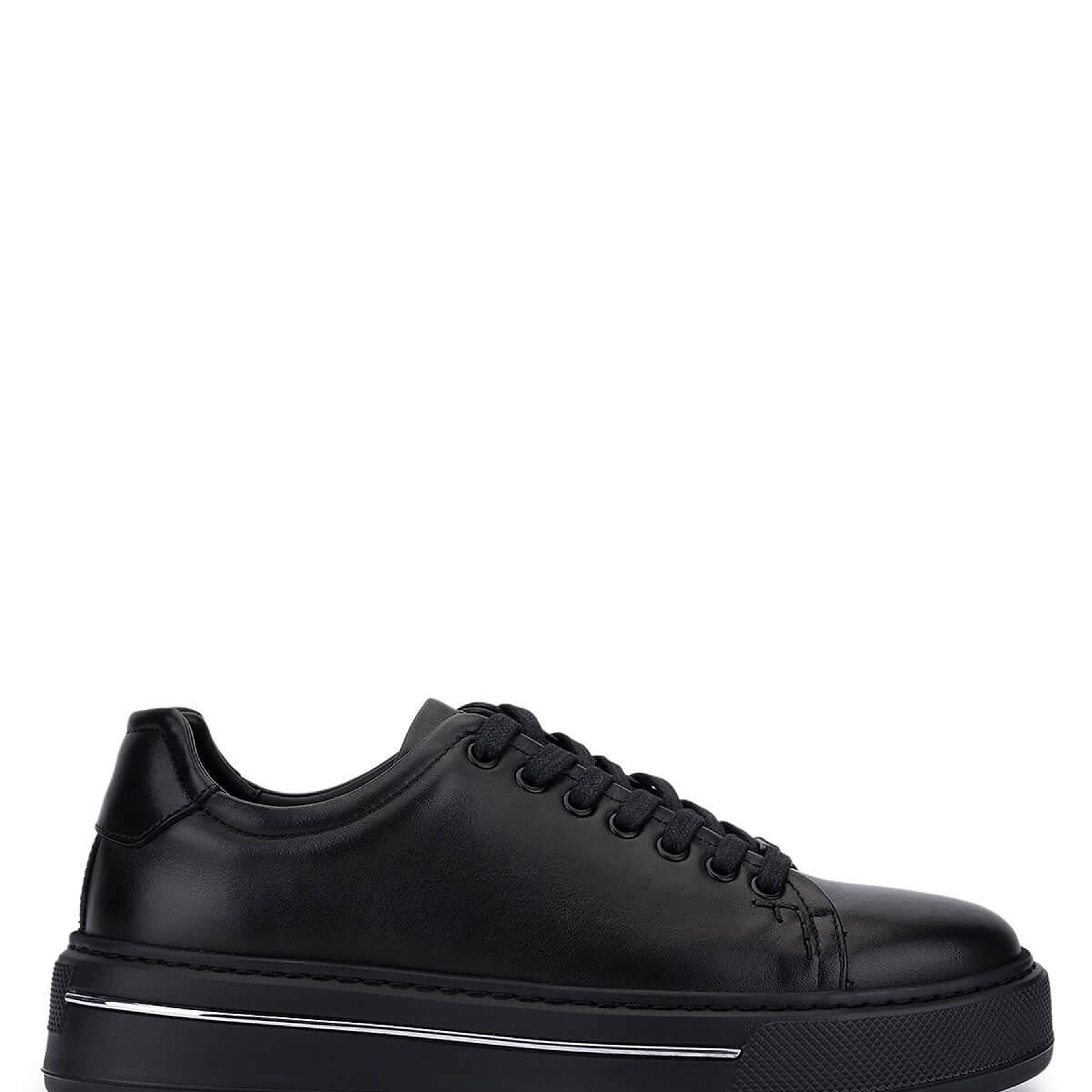 Tamer Tanca Erkek Siyah Deri Sneakers & Spor Ayakkabı