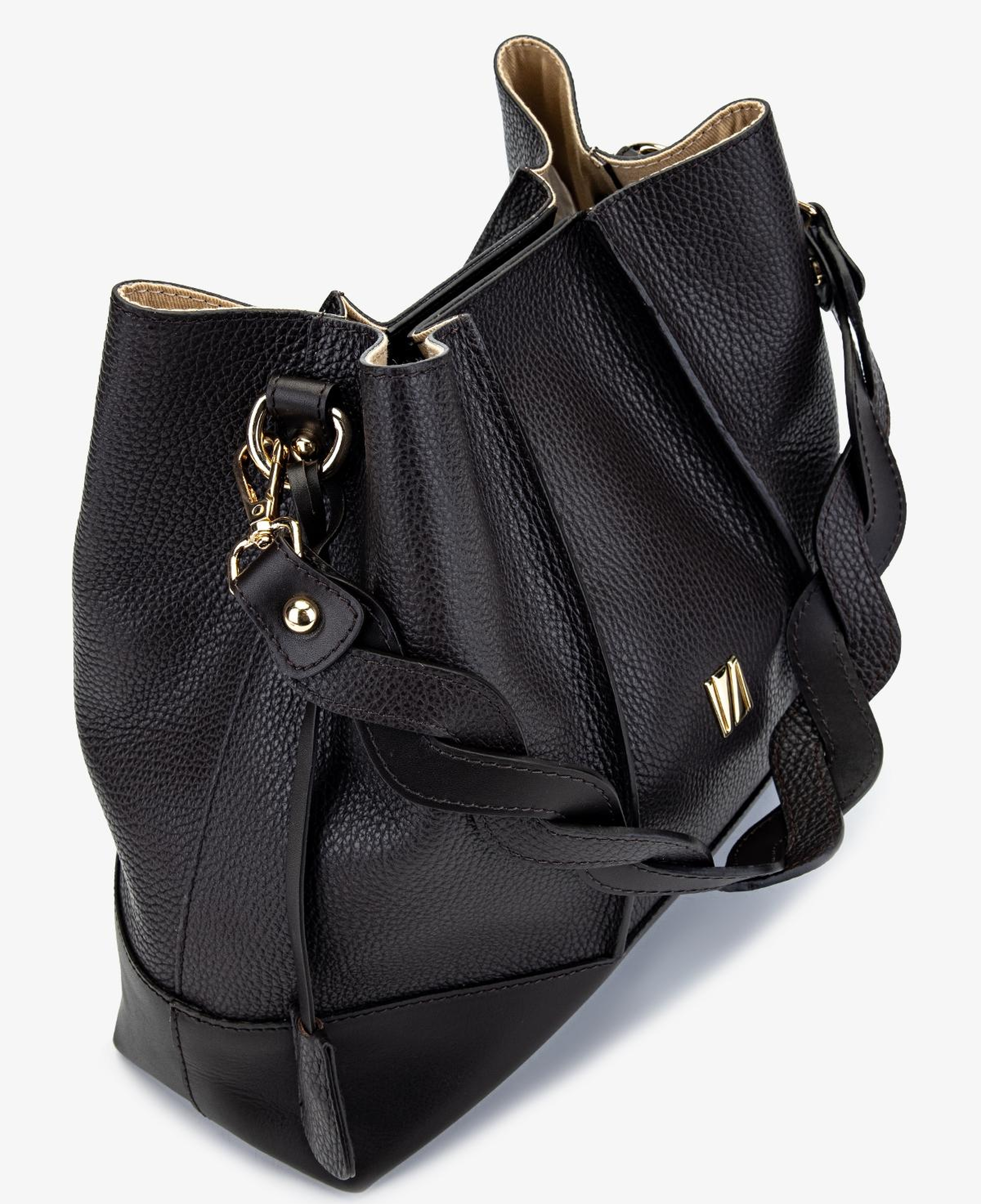 Valmenti Kadın Hakiki Deri Kahverengi Omuz Çanta