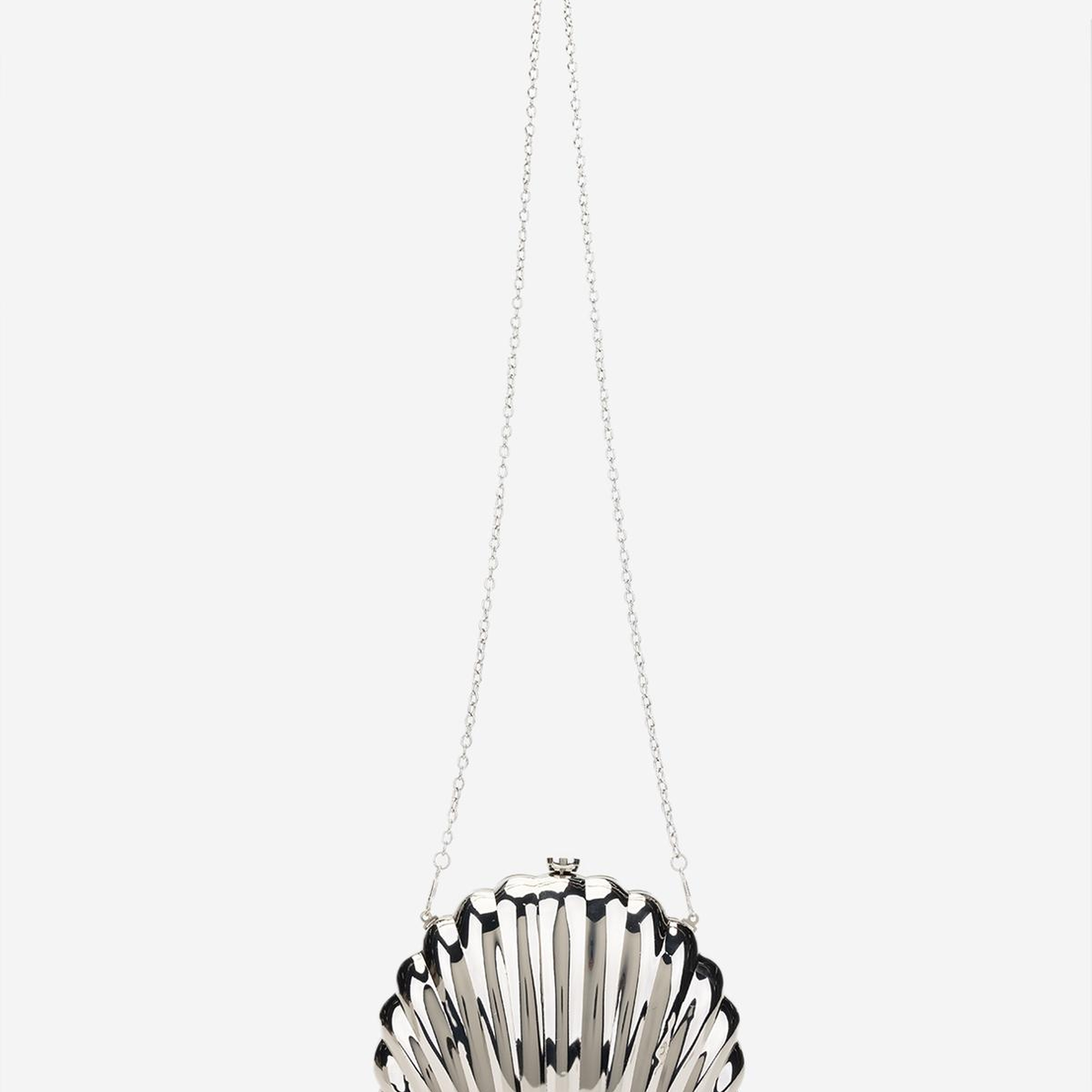 Valmenti Kadın Suni Deri Gri Abiye Çanta