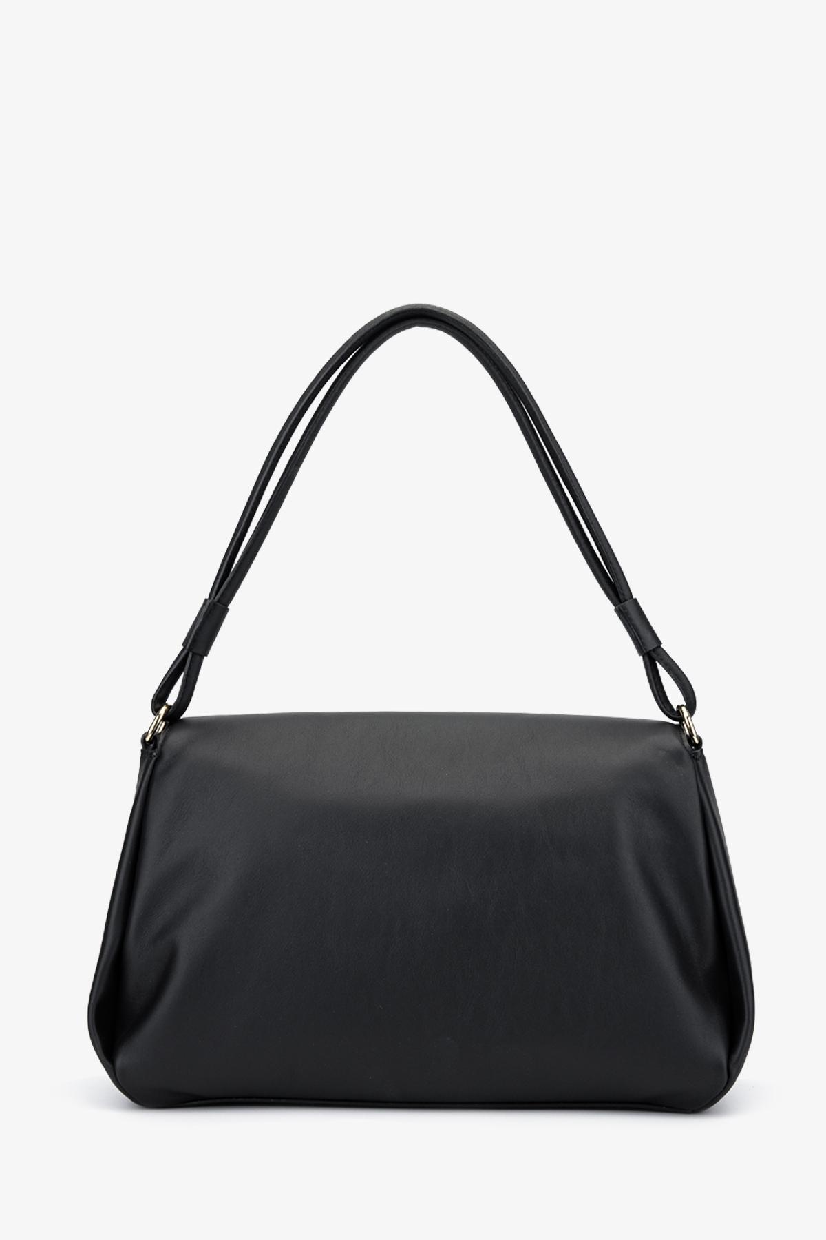 Valmenti Kadın Hakiki Deri Siyah Omuz Çanta