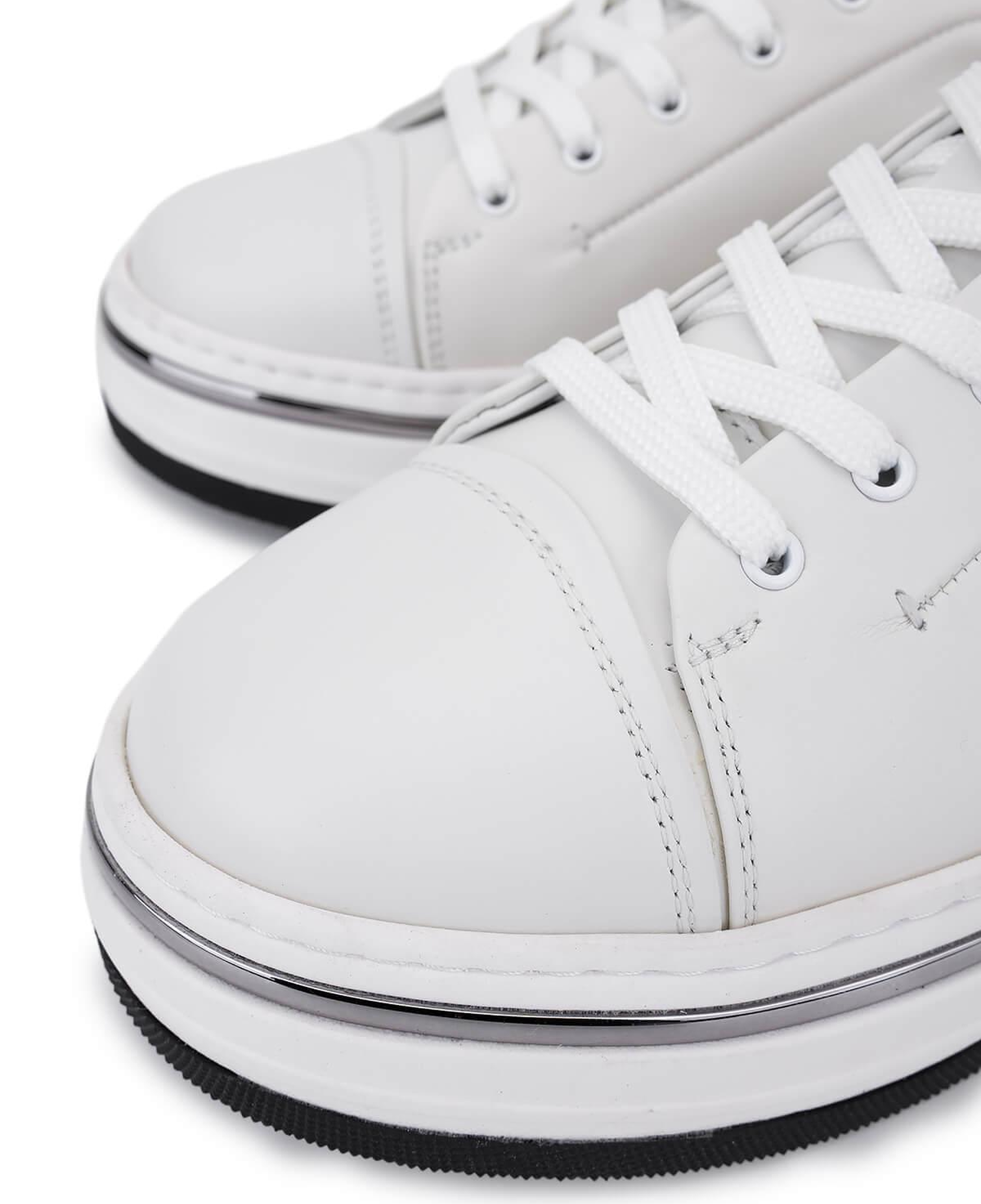 Tamer Tanca Erkek Hakiki Deri Beyaz Sneakers & Spor Ayakkabı