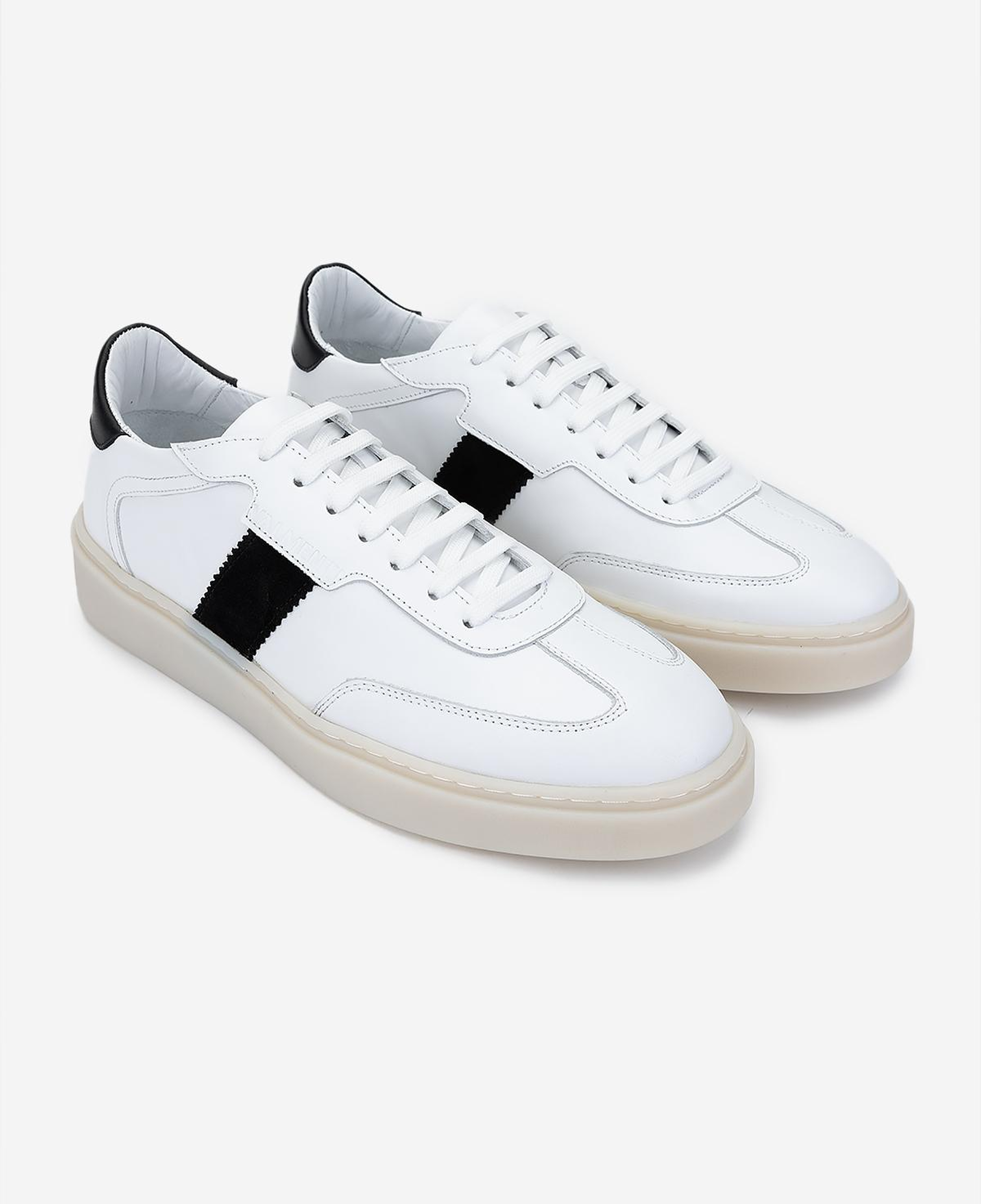 Valmenti Erkek Hakiki Deri Beyaz Sneakers & Spor Ayakkabı