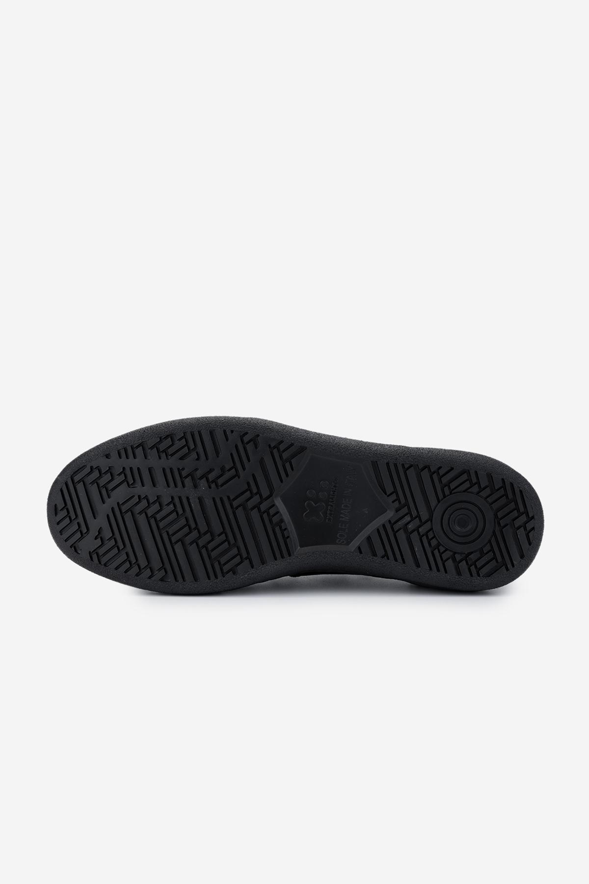 Valmenti Erkek Deri & Tekstil Siyah Sneakers & Spor Ayakkabı