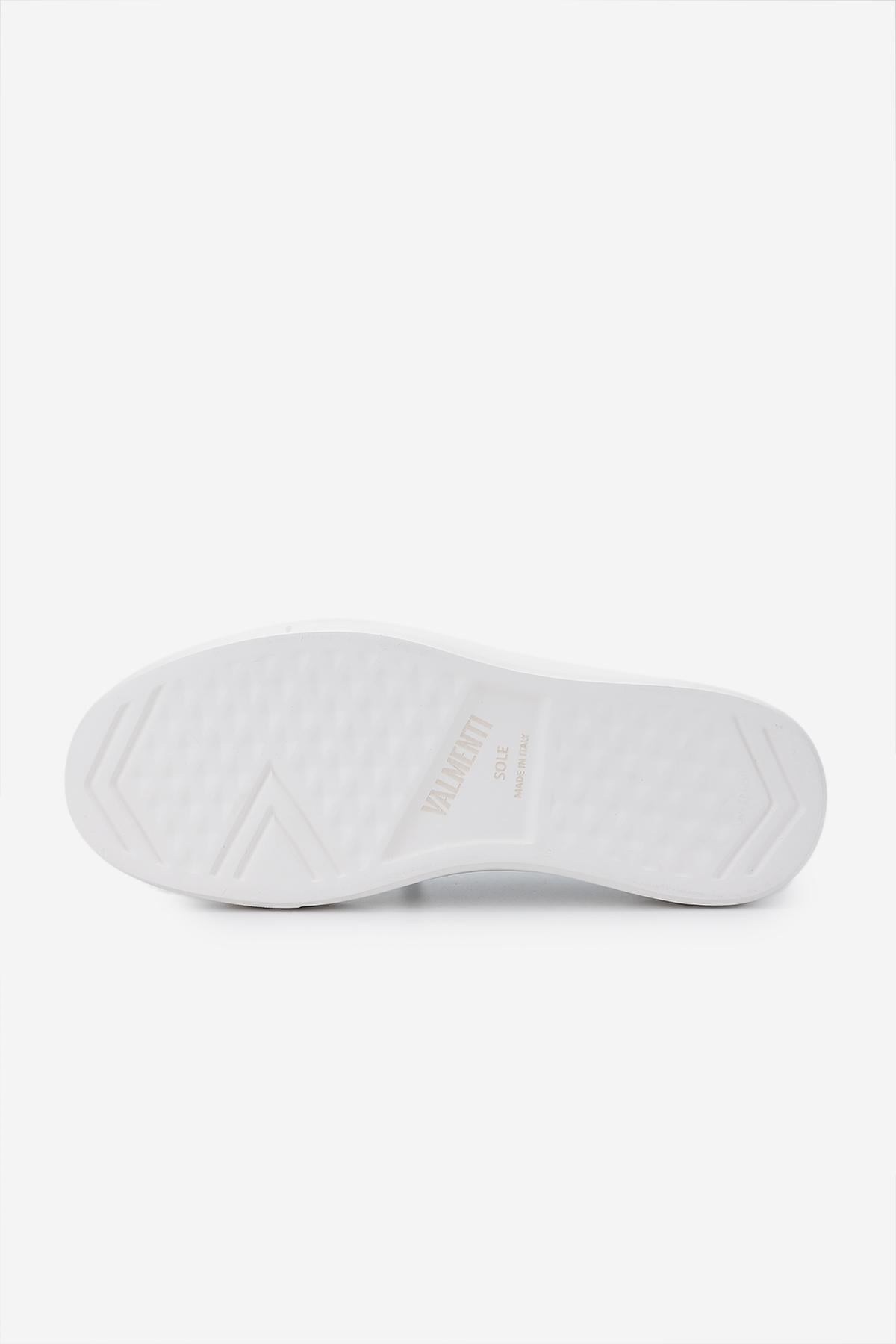 Valmenti Erkek Hakiki Deri Beyaz Sneakers & Spor Ayakkabı