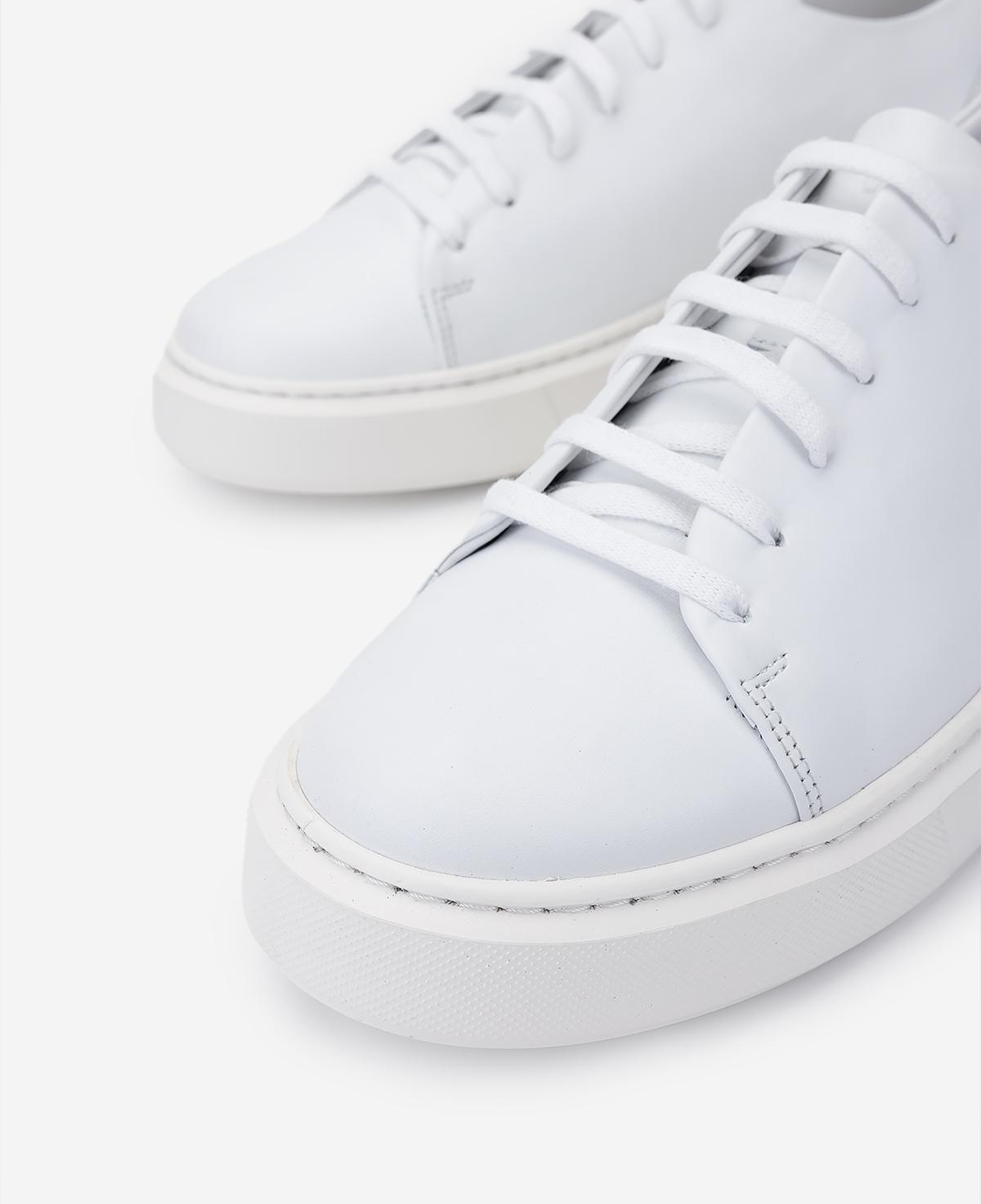 Valmenti Erkek Hakiki Deri Beyaz Sneakers & Spor Ayakkabı