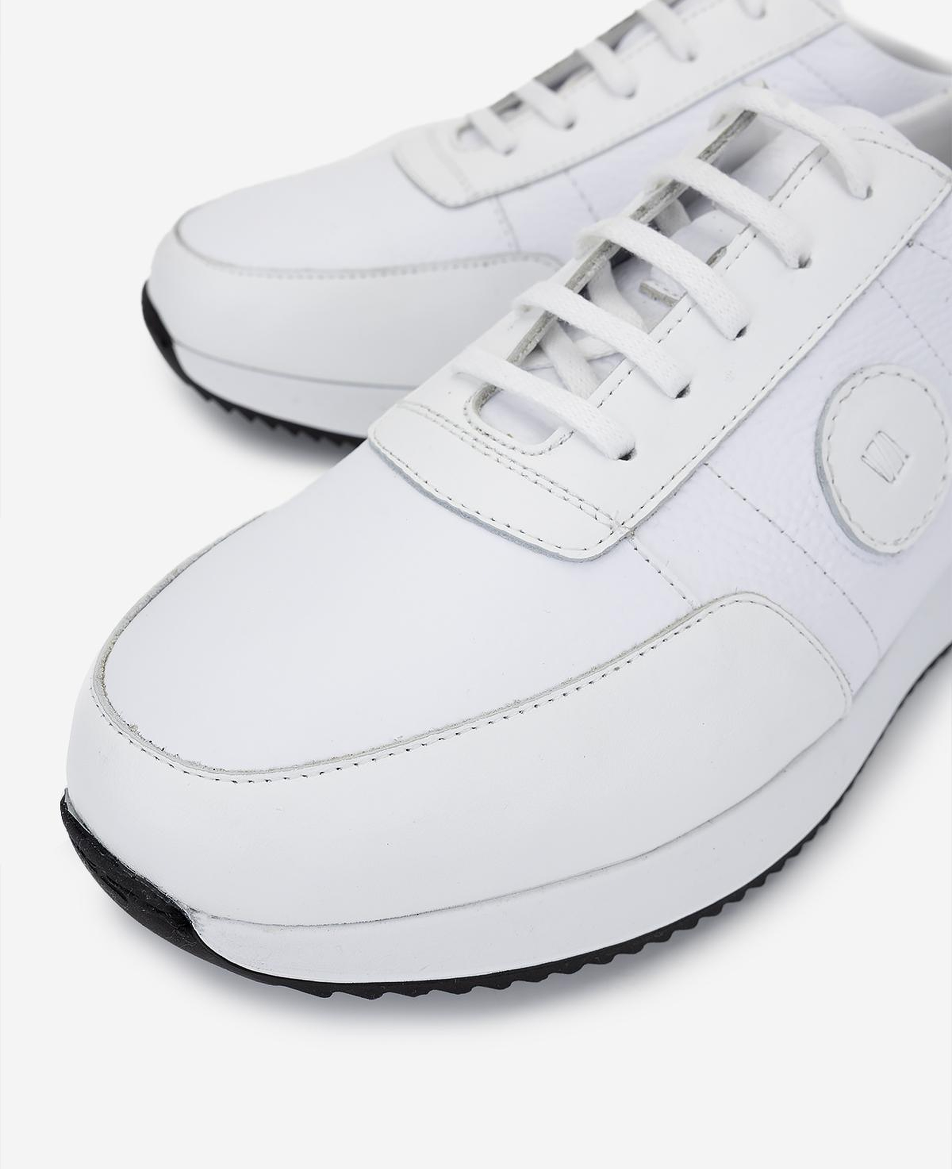 Valmenti Erkek Hakiki Deri Beyaz Sneakers & Spor Ayakkabı