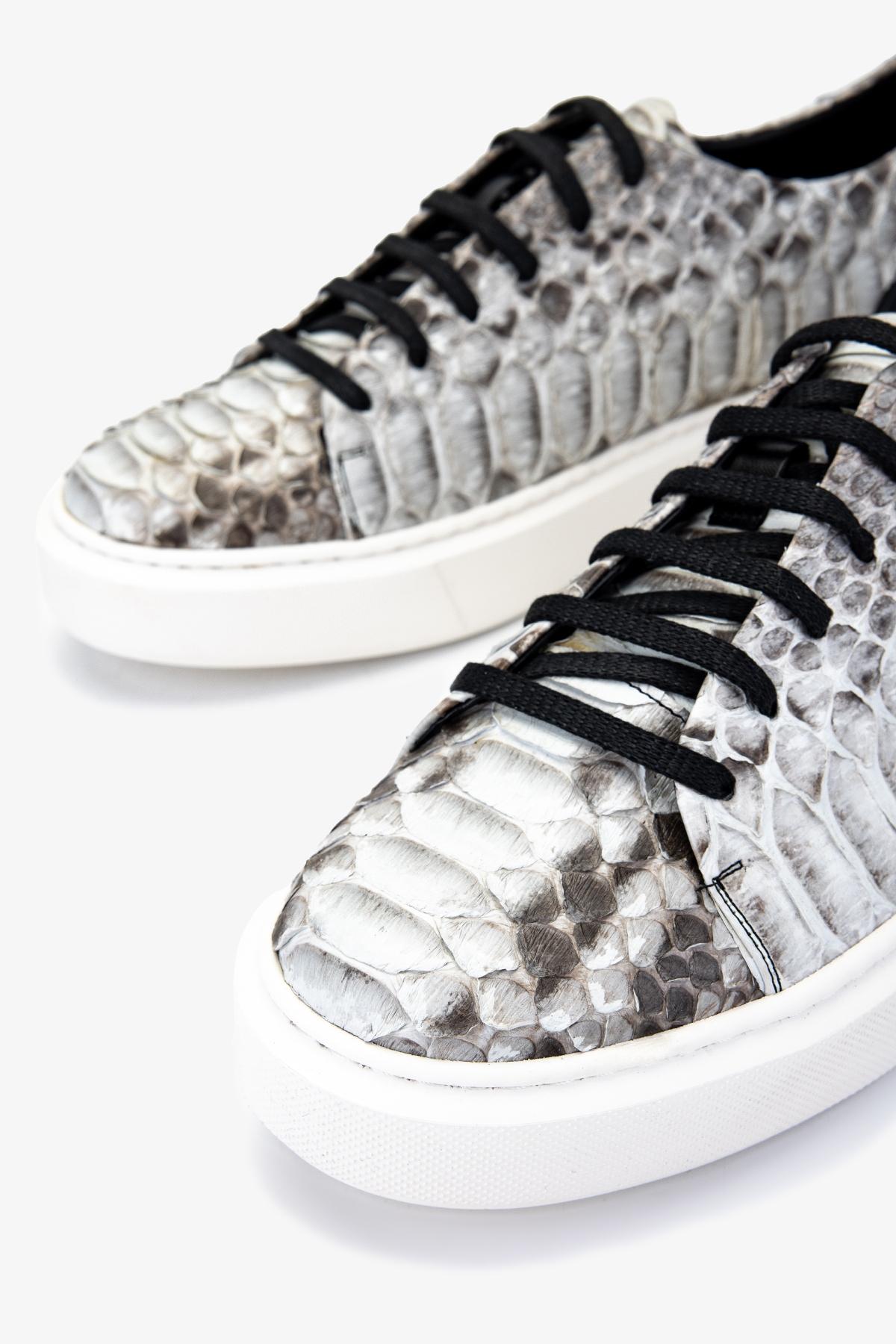 Valmenti Erkek Hakiki Deri Bej Sneakers & Spor Ayakkabı