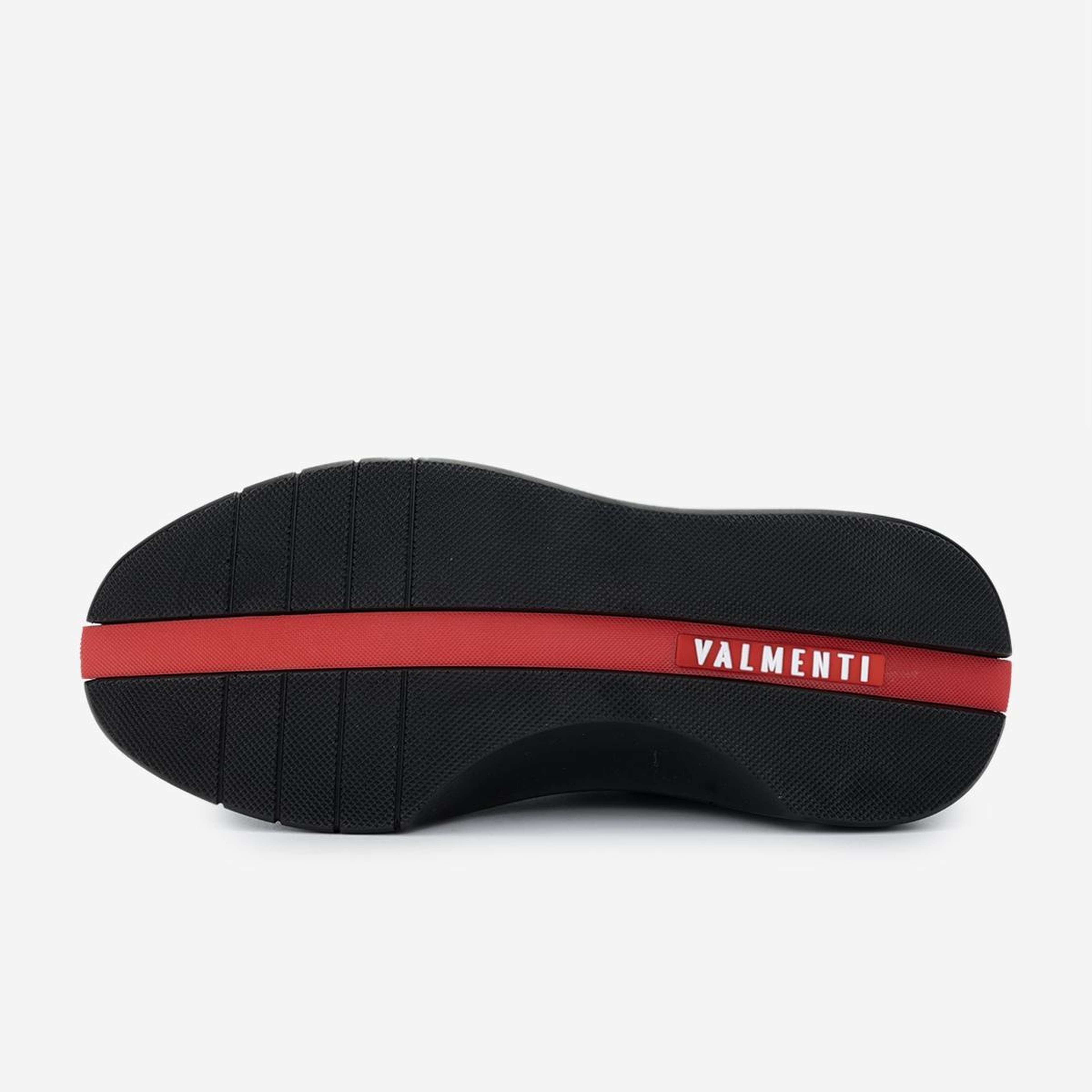 Valmenti Erkek Hakiki Deri Siyah Rugan Sneakers & Spor Ayakkabı