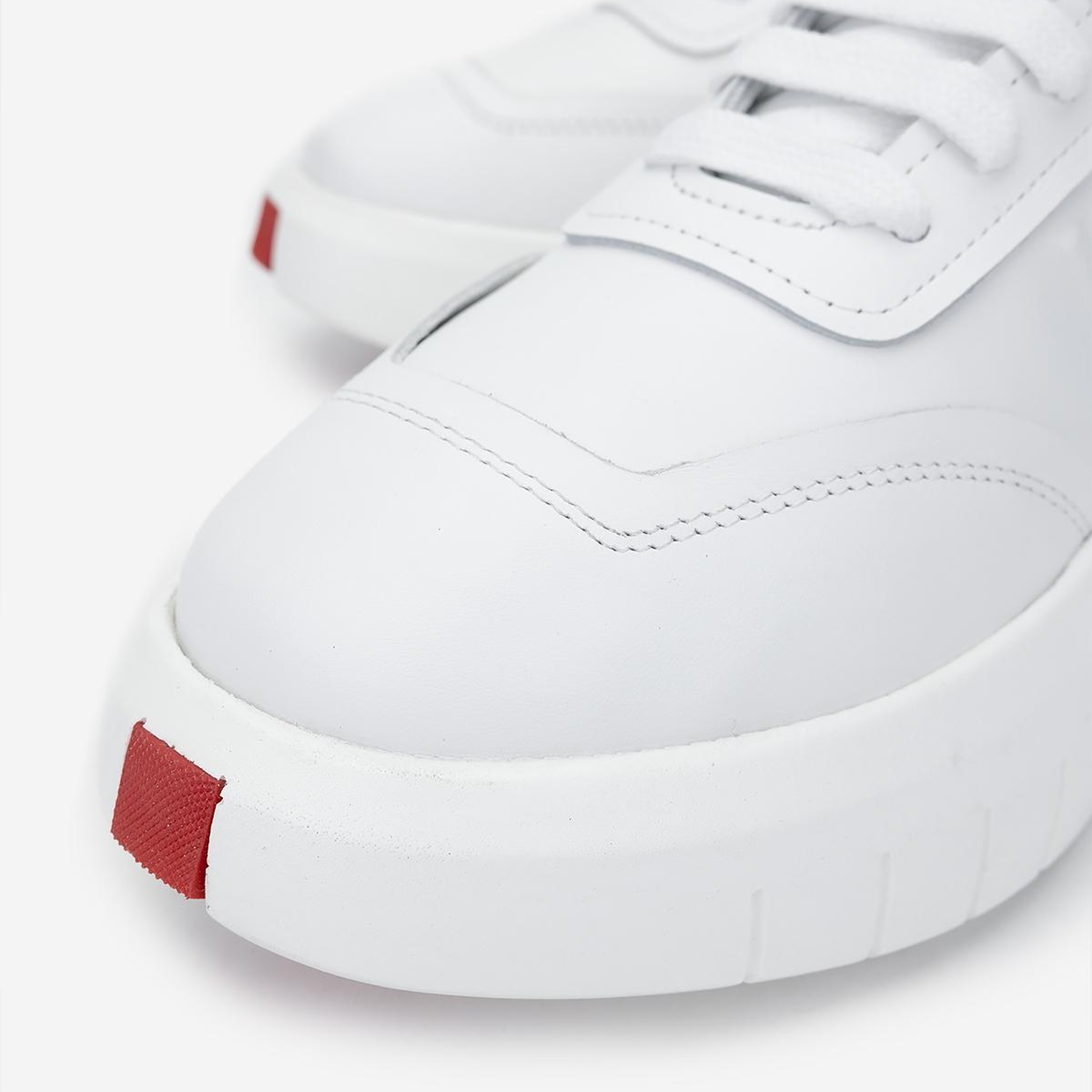 Valmenti Erkek Hakiki Deri Beyaz Sneakers & Spor Ayakkabı