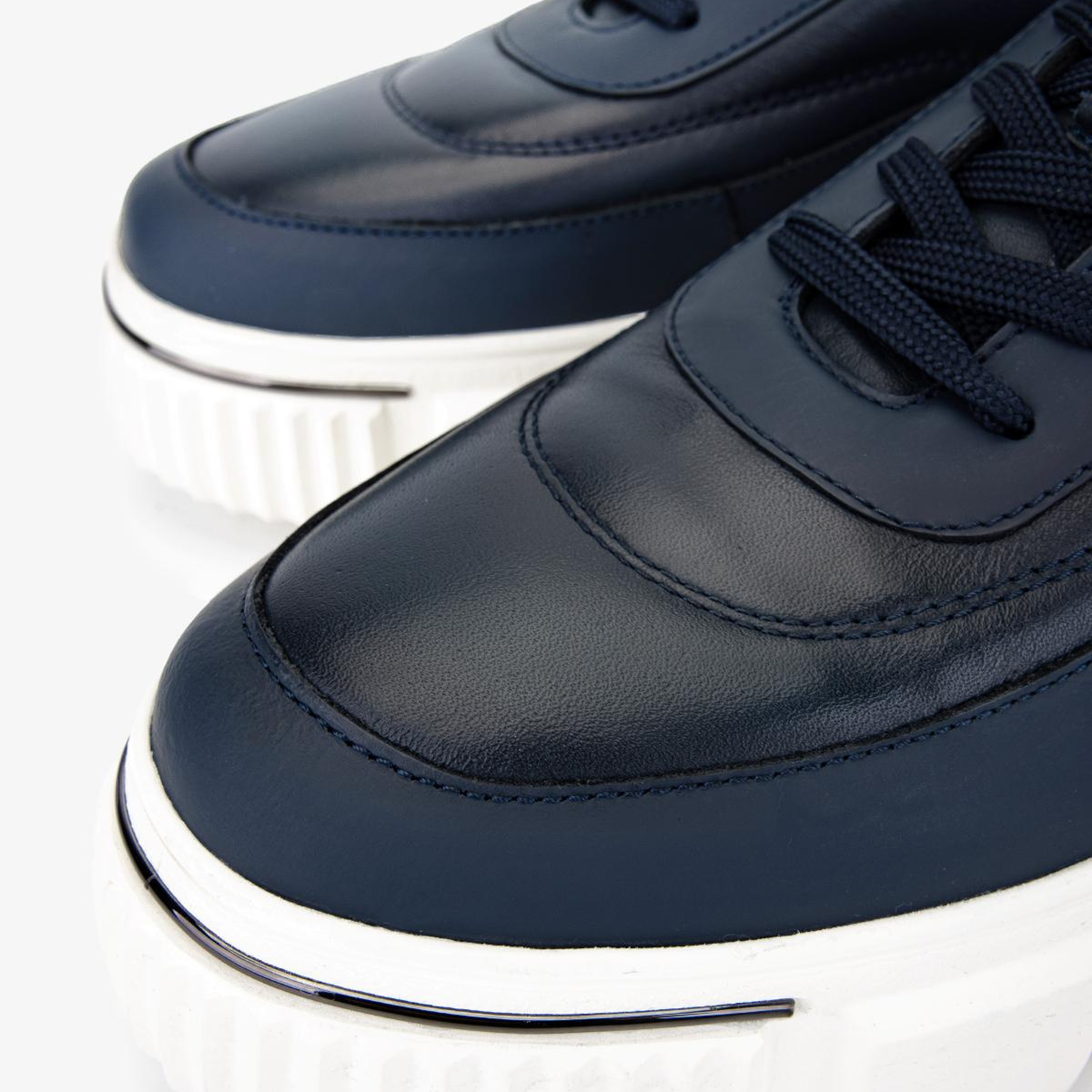 Valmenti Erkek Hakiki Deri Lacivert Sneakers & Spor Ayakkabı