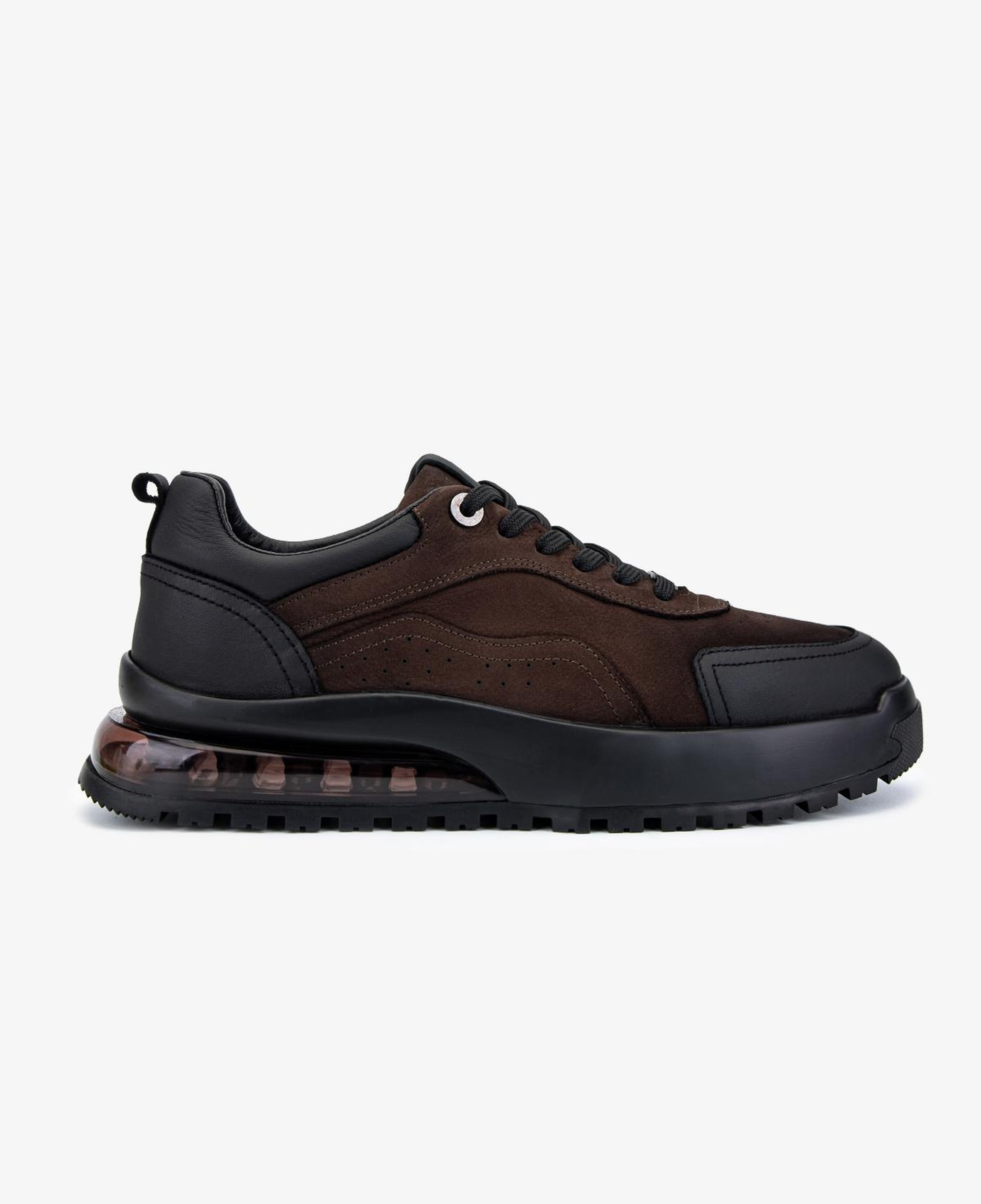 Valmenti Erkek Hakiki Deri Kahverengi Sneakers & Spor Ayakkabı