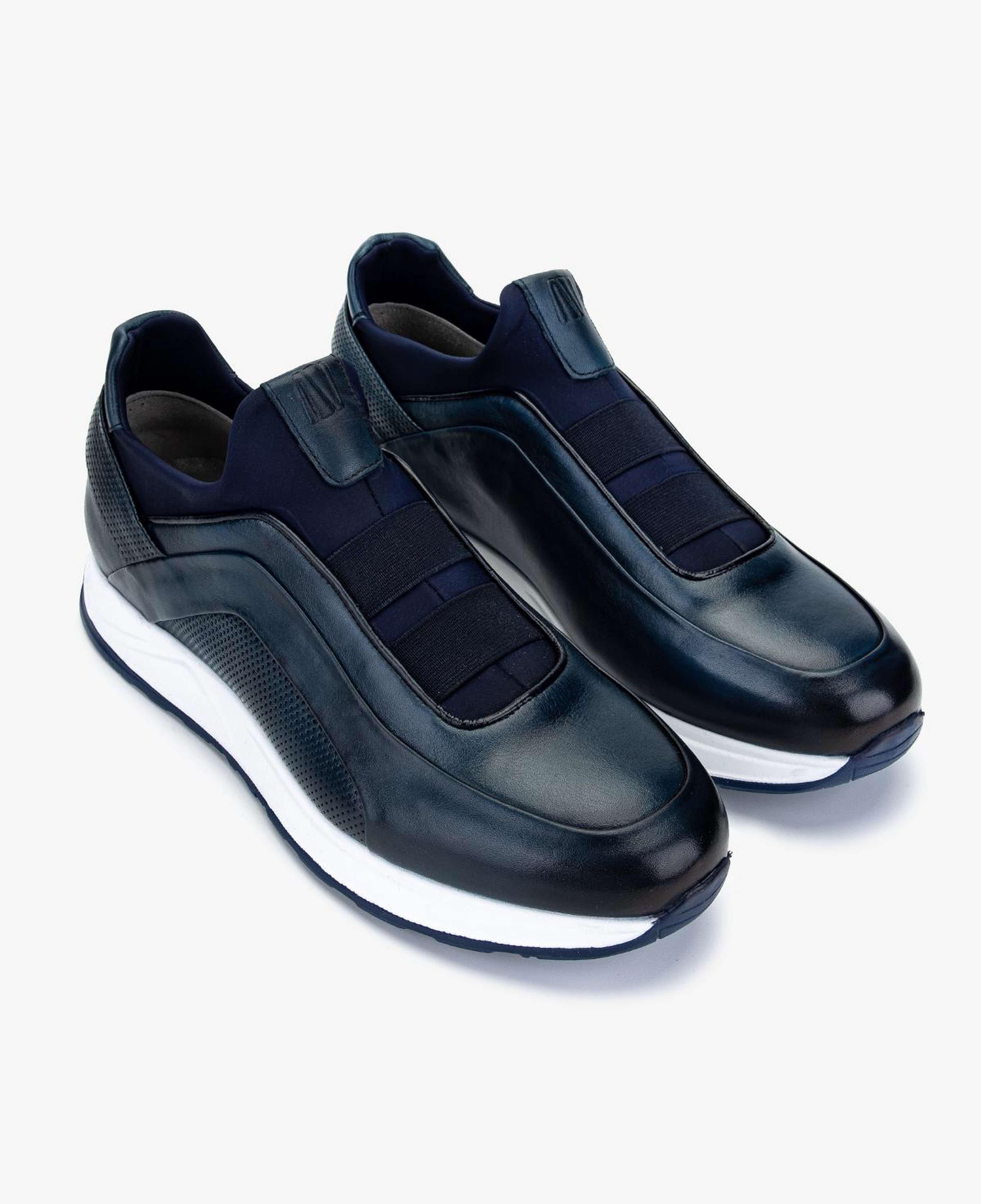 Valmenti Erkek Hakiki Deri Lacivert Sneakers & Spor Ayakkabı