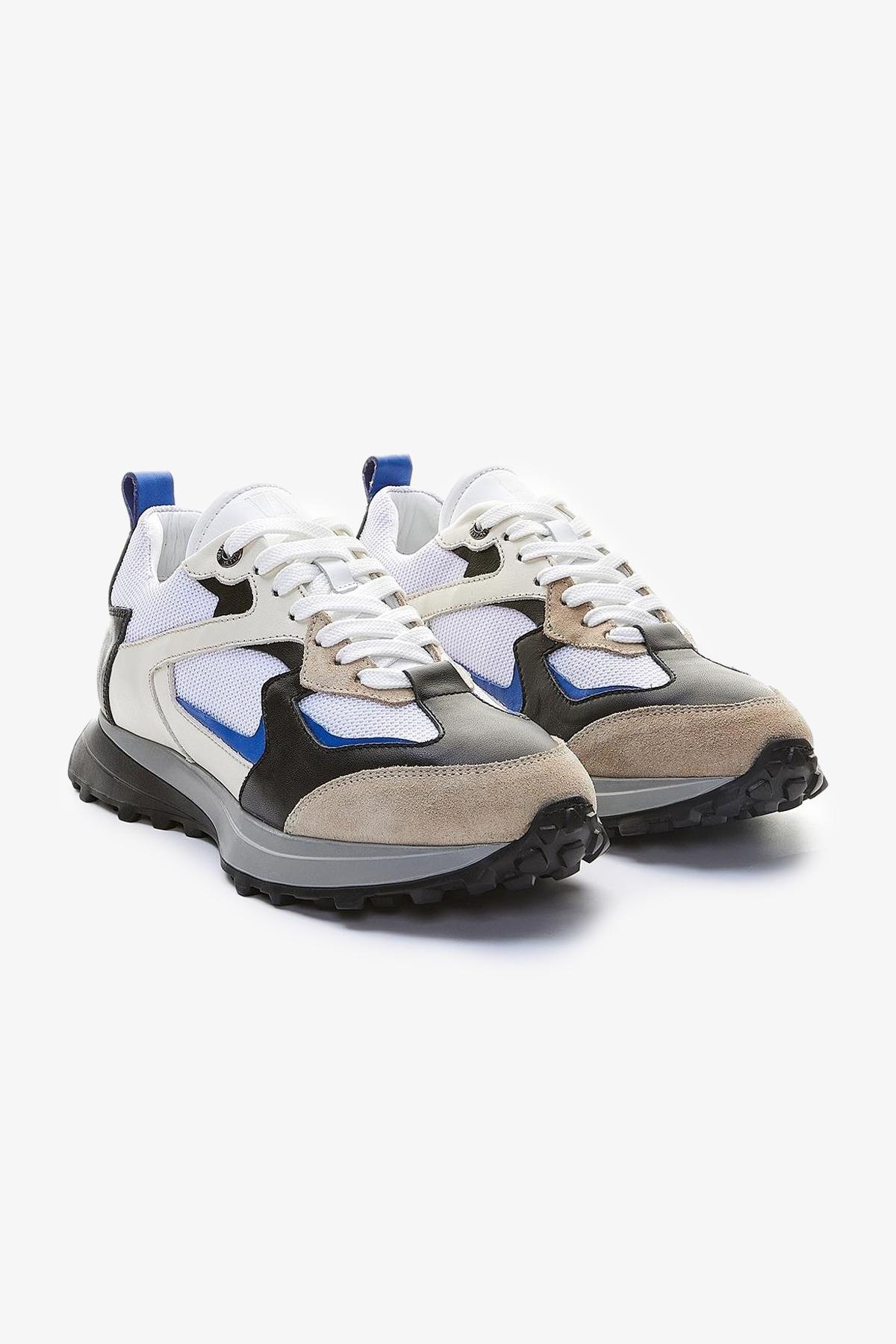 Valmenti Erkek Hakiki Deri Toprak Süet Sneakers & Spor Ayakkabı