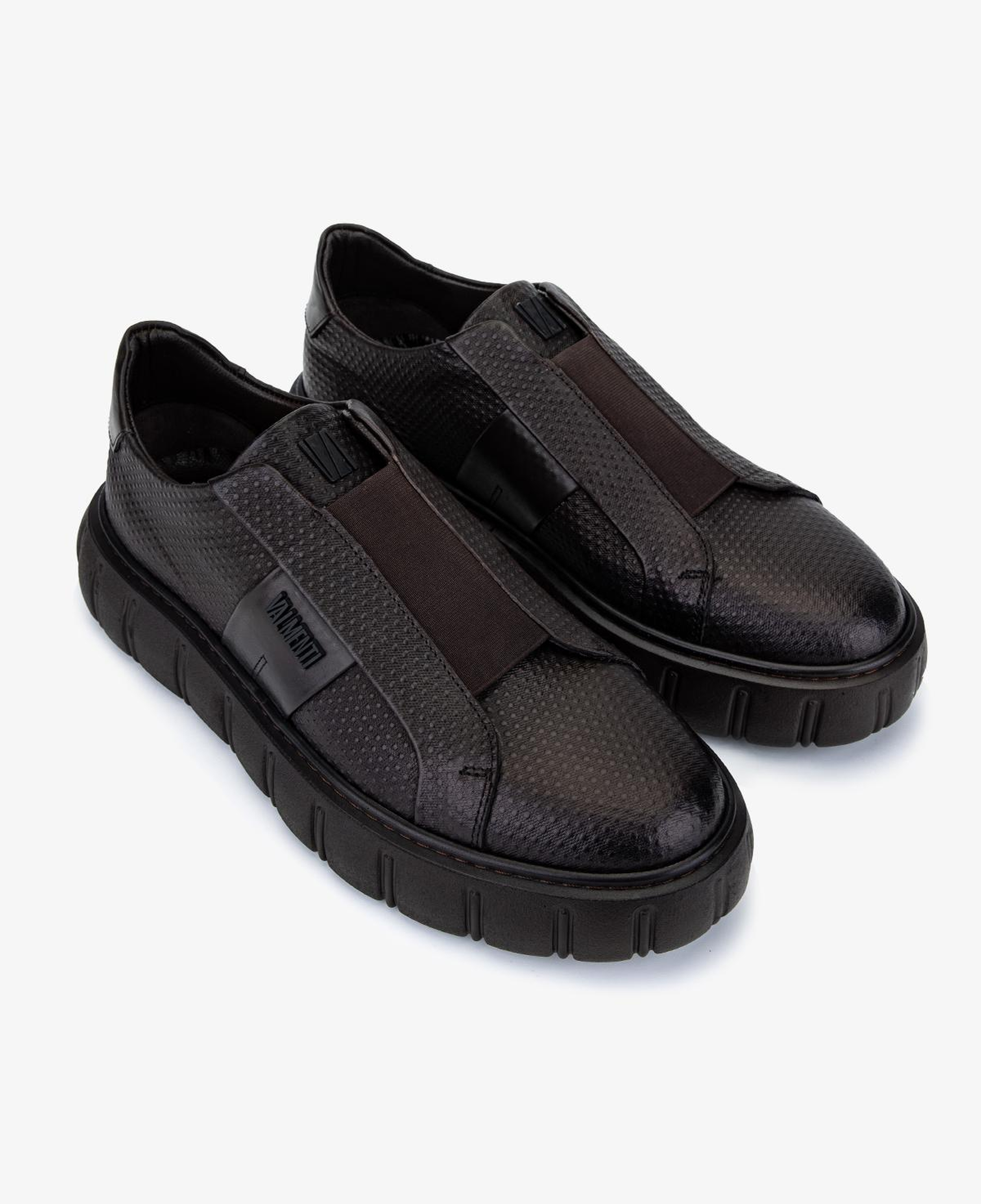 Valmenti Erkek Hakiki Deri Kahverengi Sneakers & Spor Ayakkabı