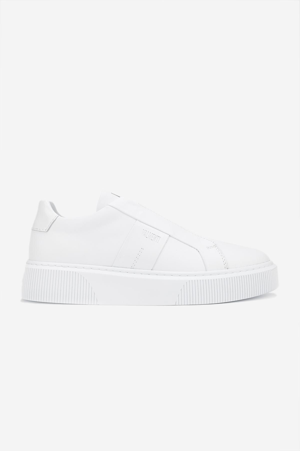 Valmenti Erkek Hakiki Deri Beyaz Sneakers & Spor Ayakkabı