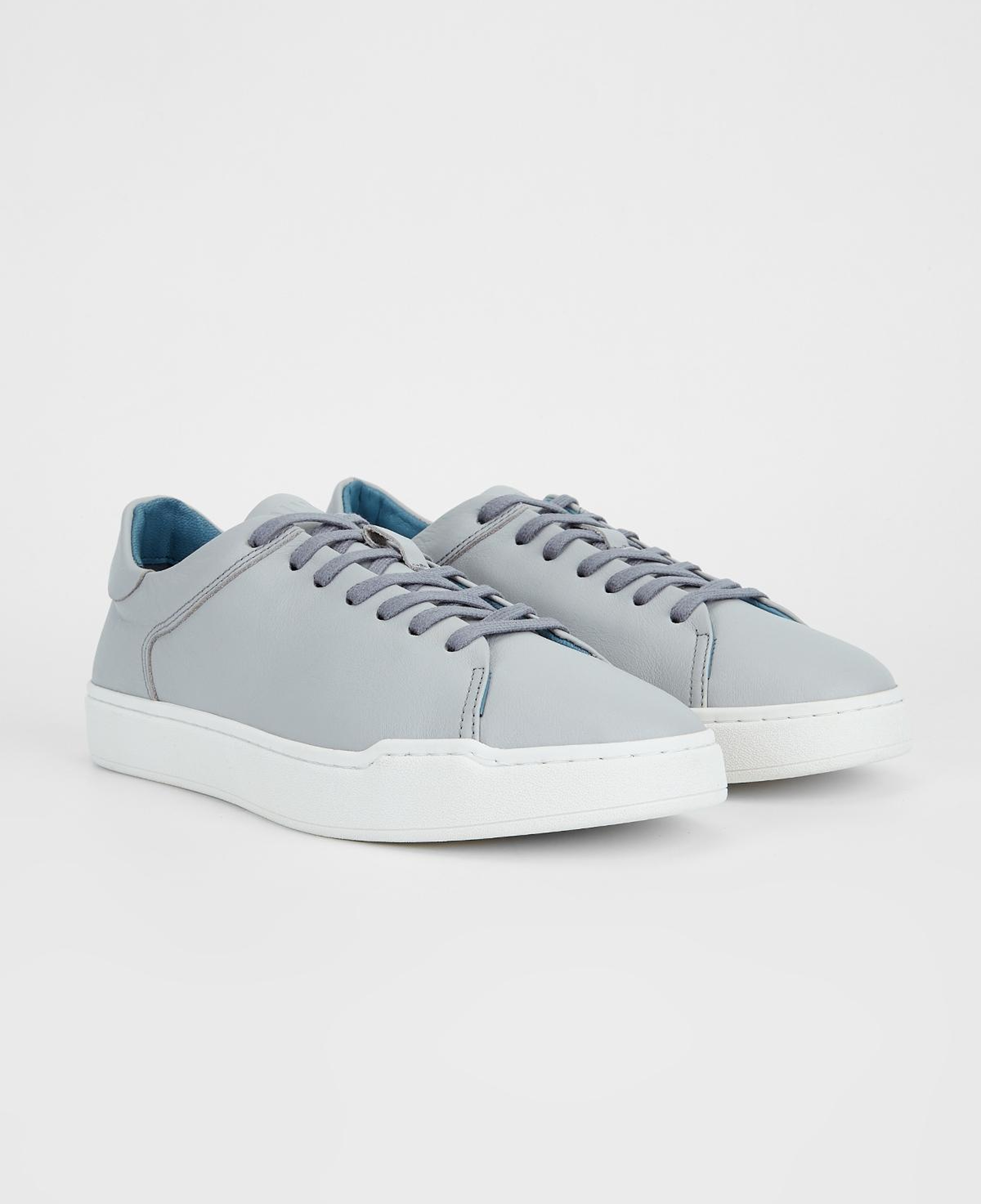 Valmenti Erkek Hakiki Deri Gri Sneakers & Spor Ayakkabı