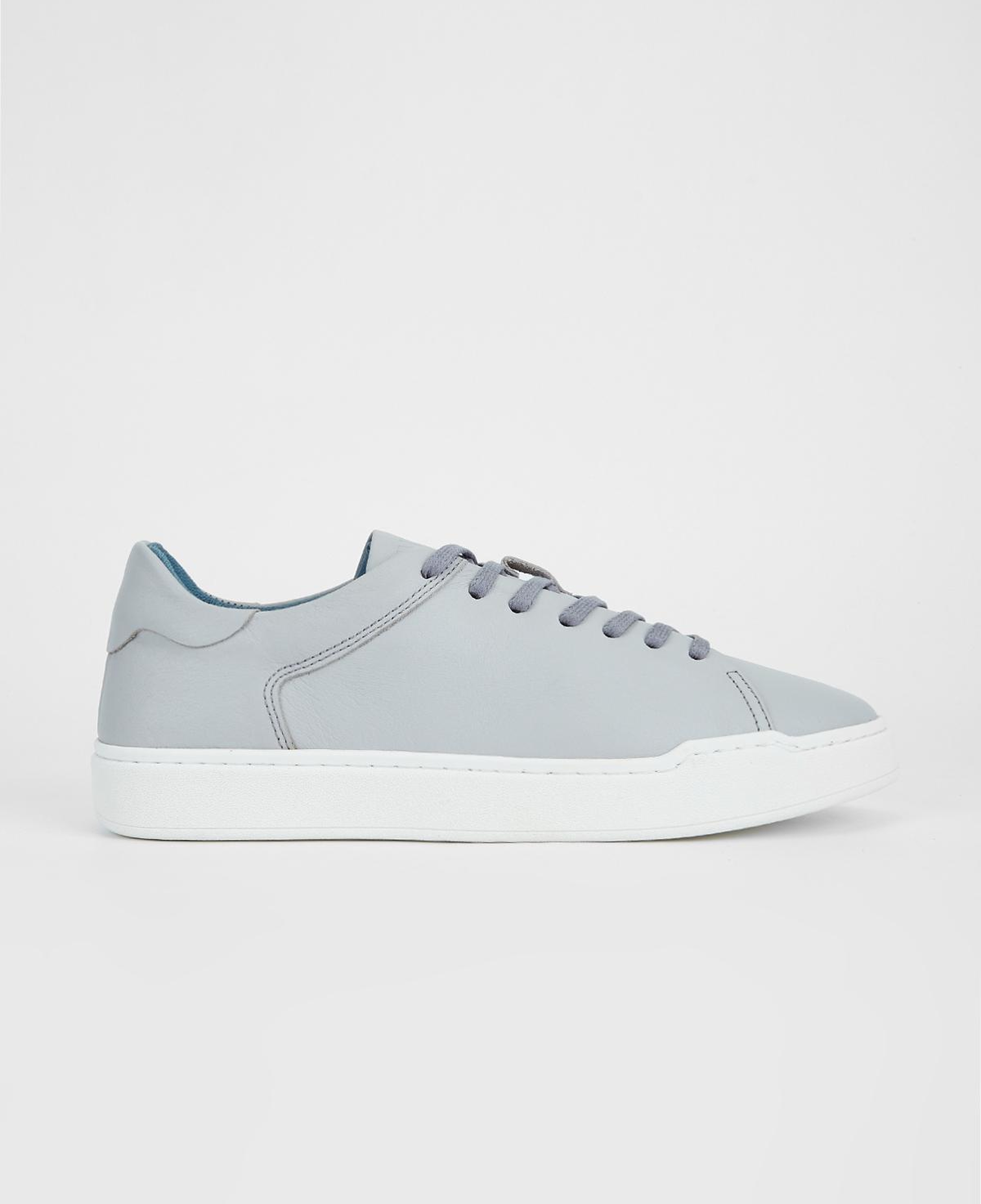 Valmenti Erkek Hakiki Deri Gri Sneakers & Spor Ayakkabı