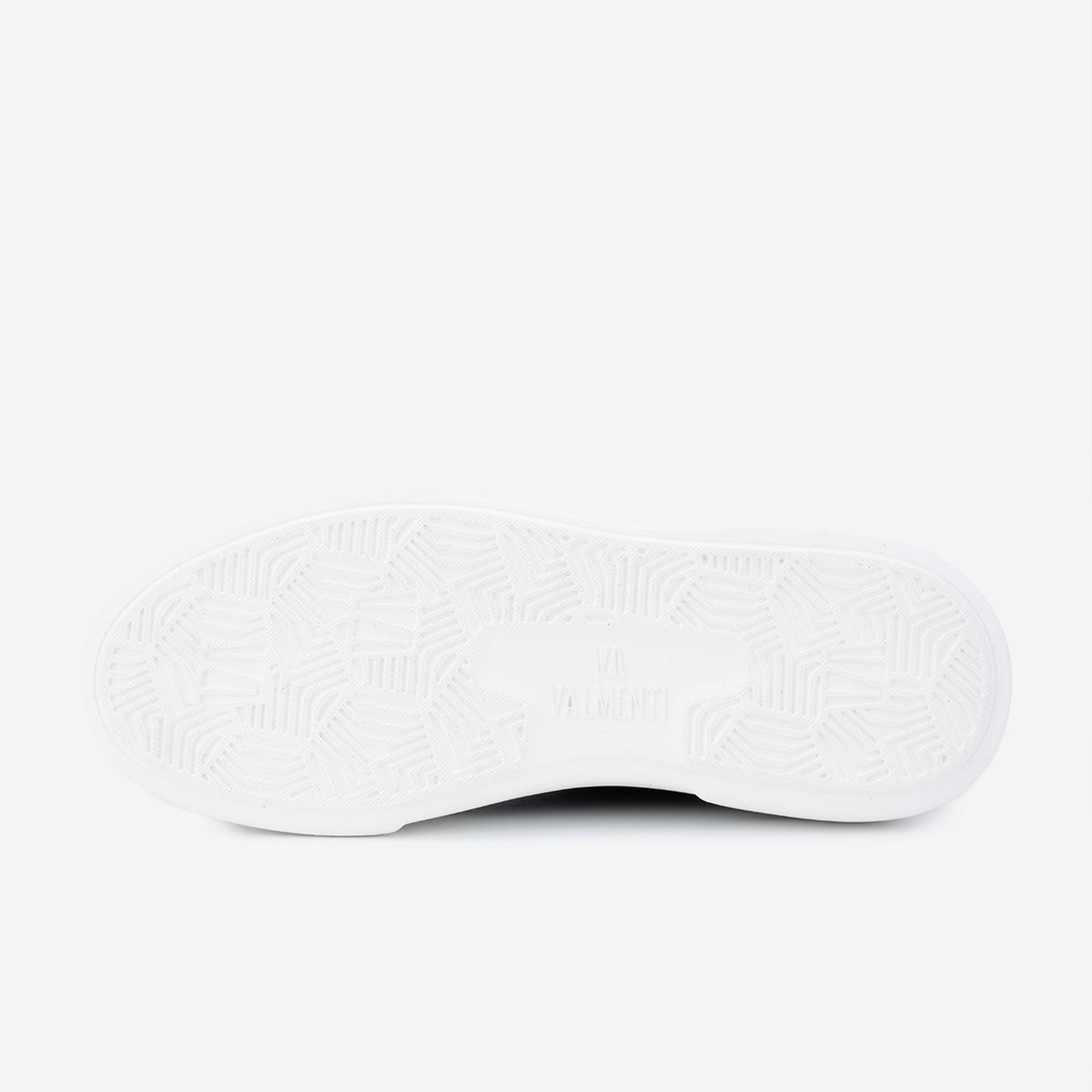 Valmenti Erkek Hakiki Deri Siyah Süet Sneakers & Spor Ayakkabı